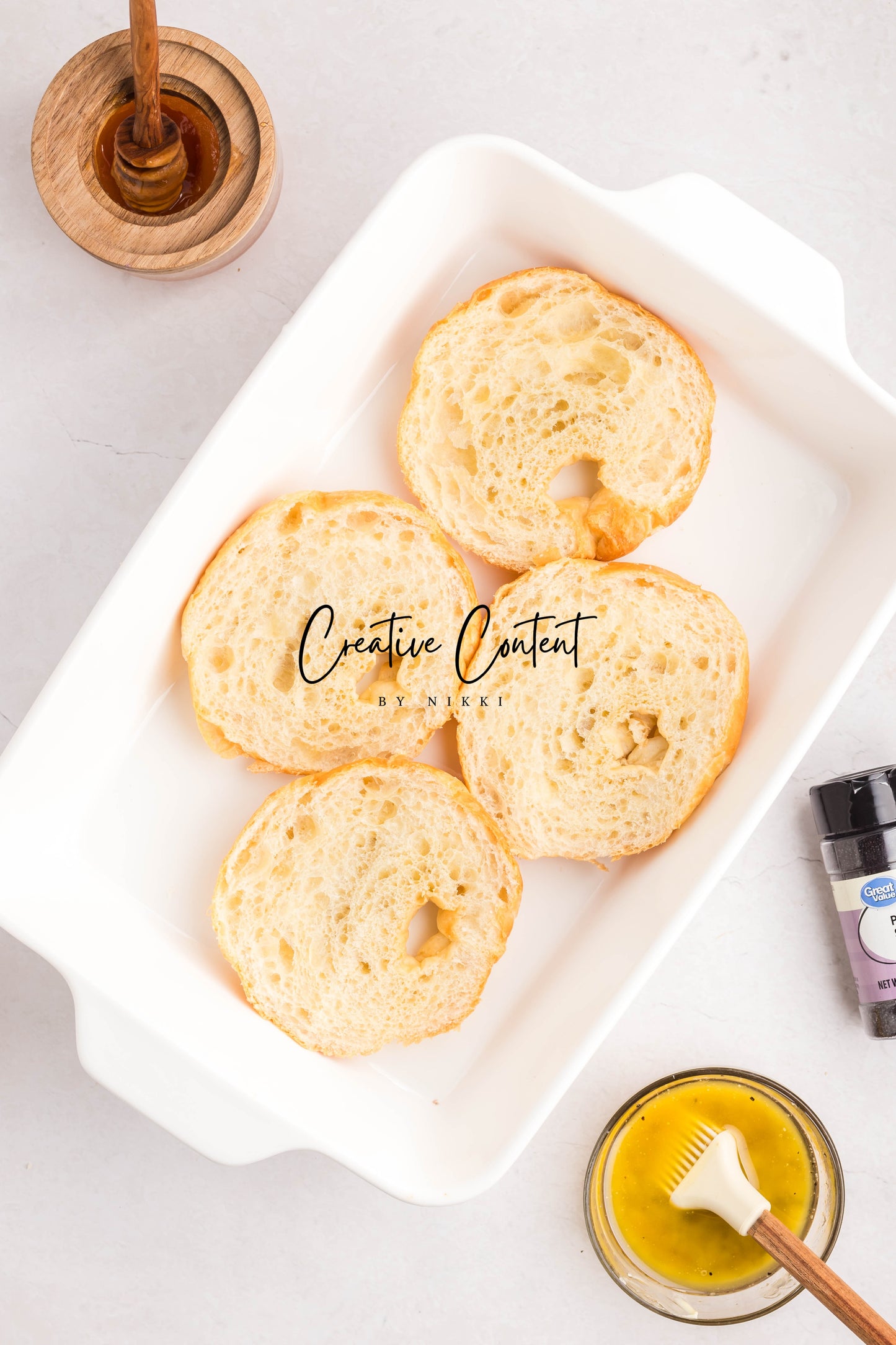 Ham and Cheese Croissants - Set 1 of 2