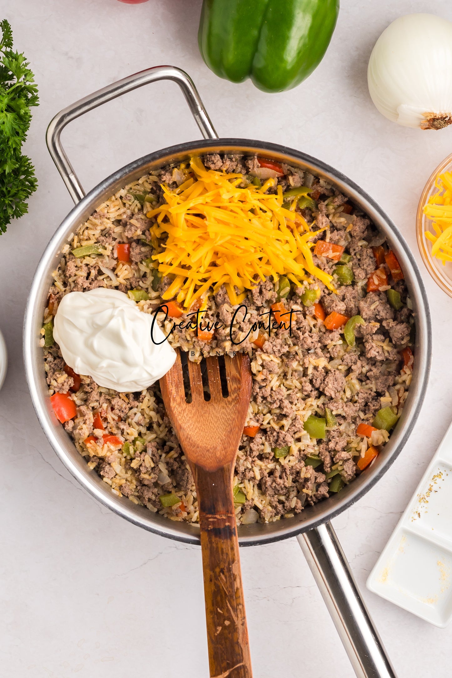 Hamburger Rice Casserole - Exclusive