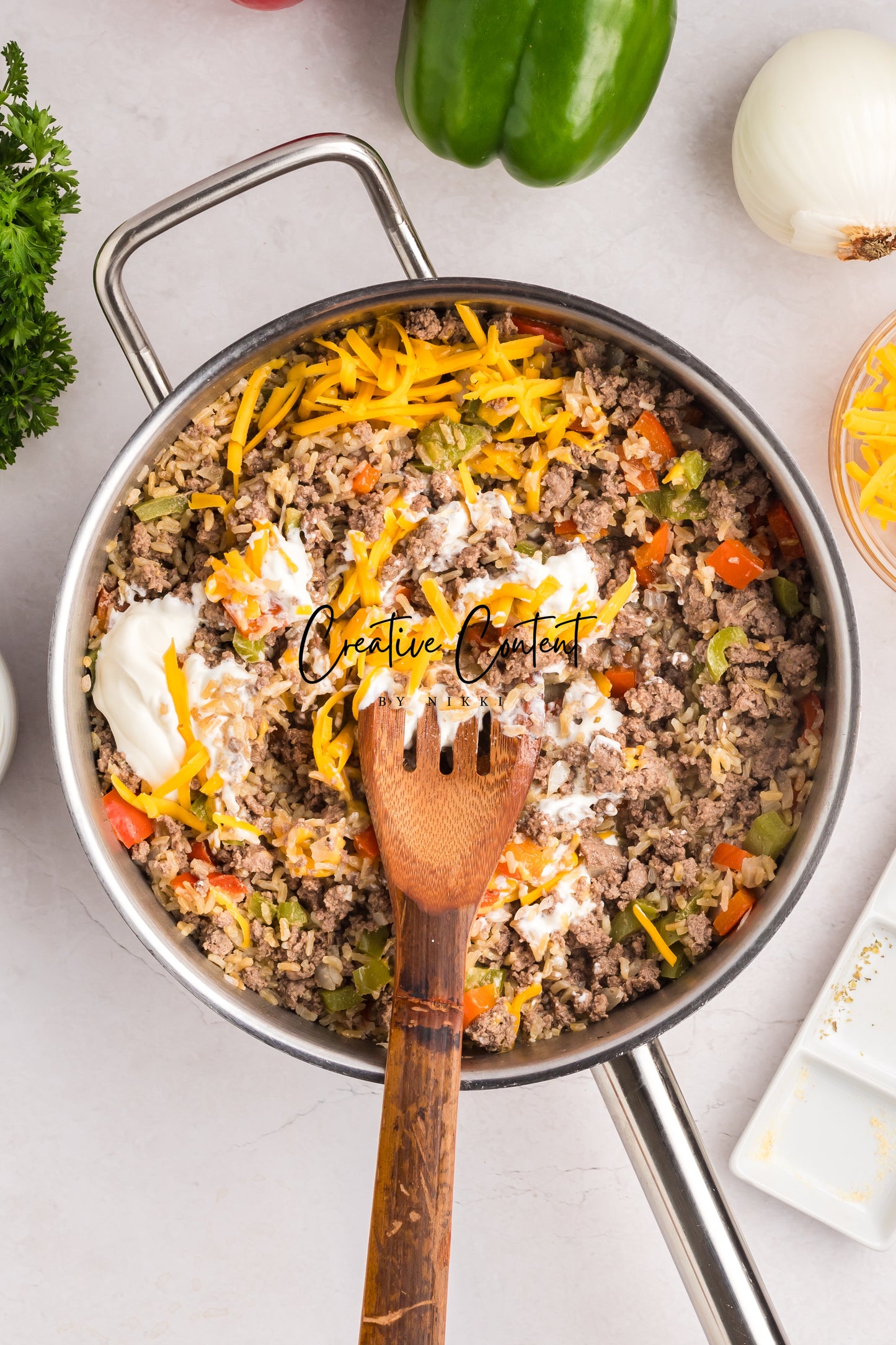 Hamburger Rice Casserole - Exclusive