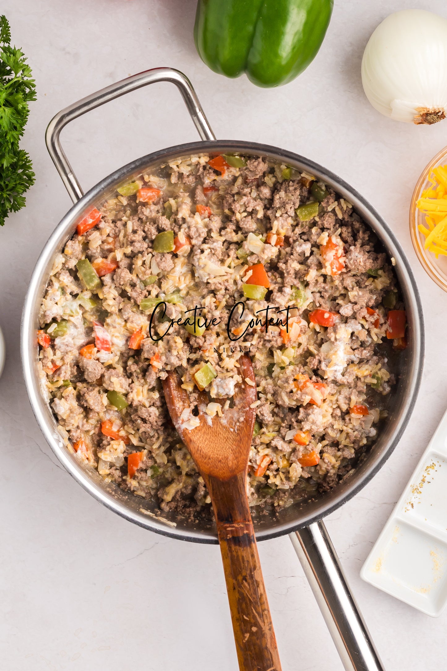 Hamburger Rice Casserole - Exclusive