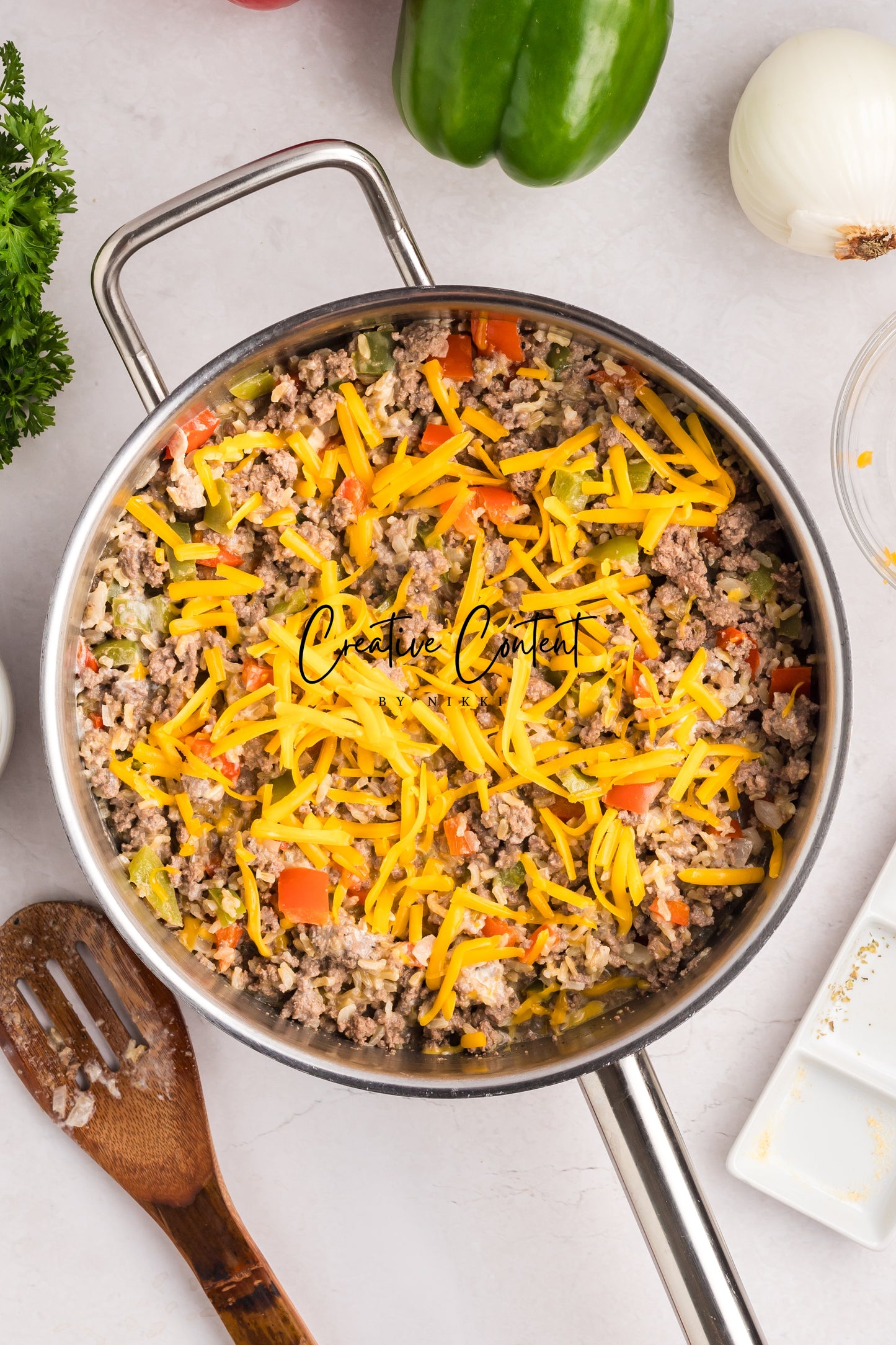Hamburger Rice Casserole - Exclusive