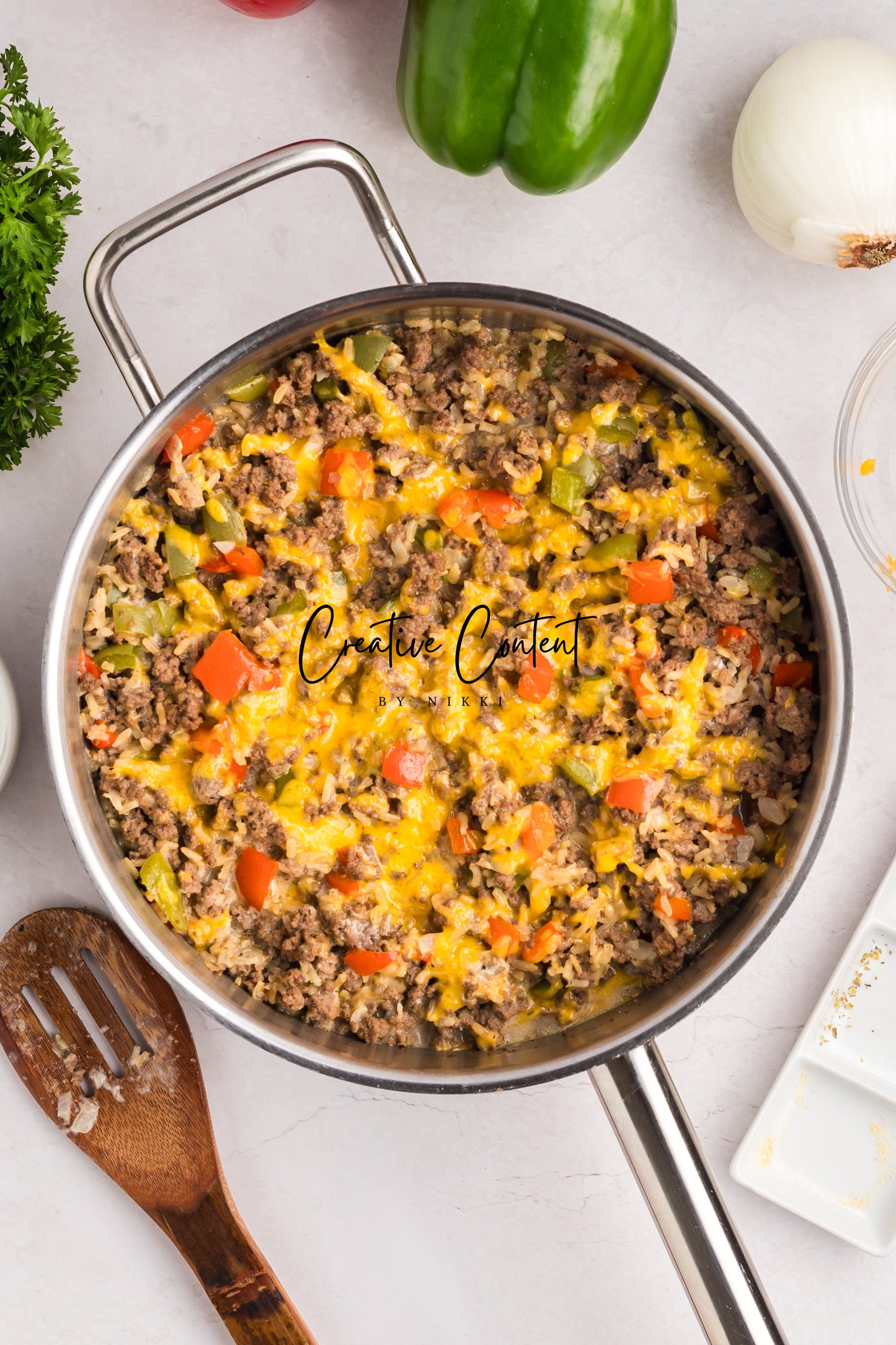 Hamburger Rice Casserole - Exclusive