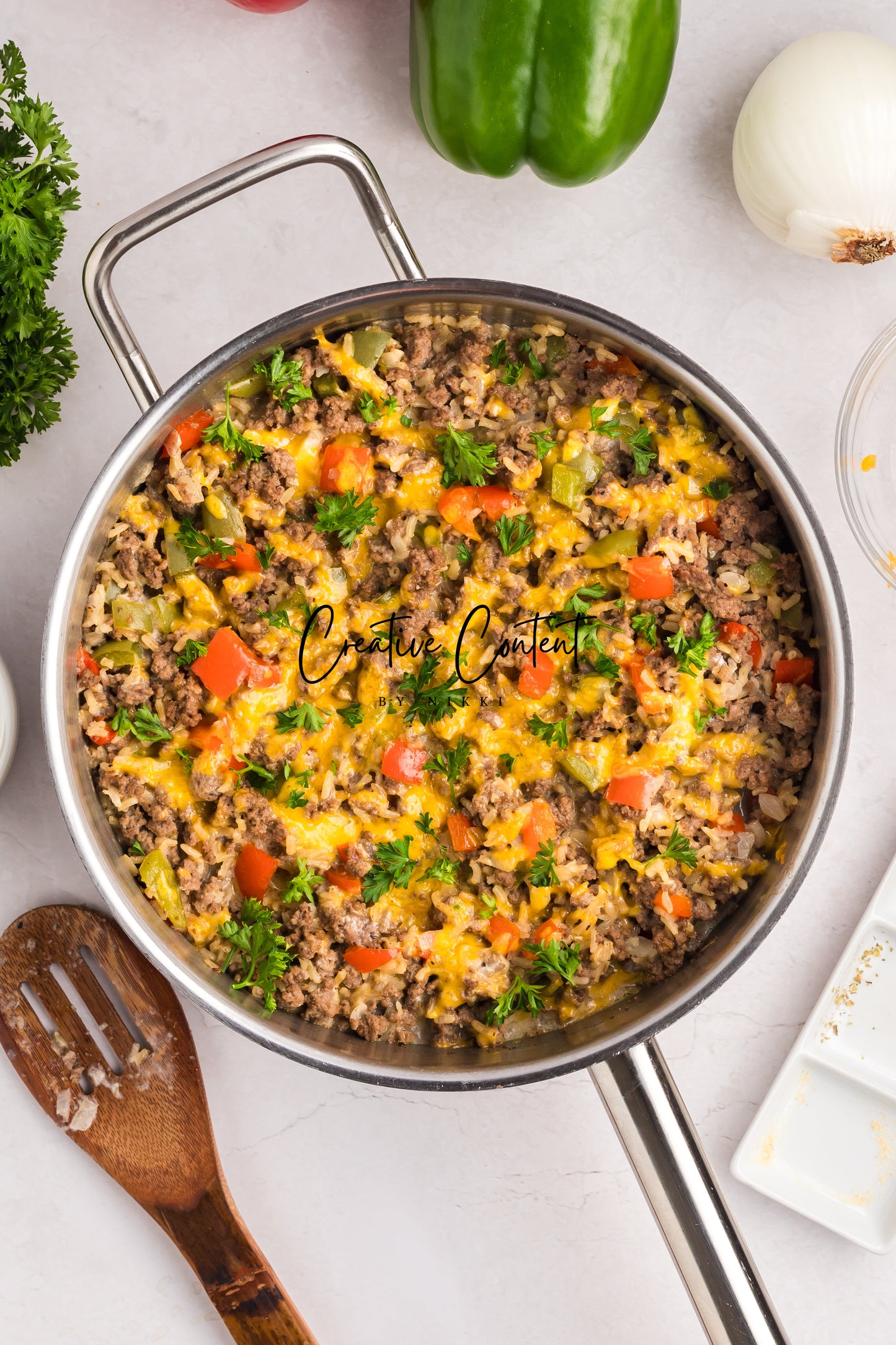 Hamburger Rice Casserole - Exclusive