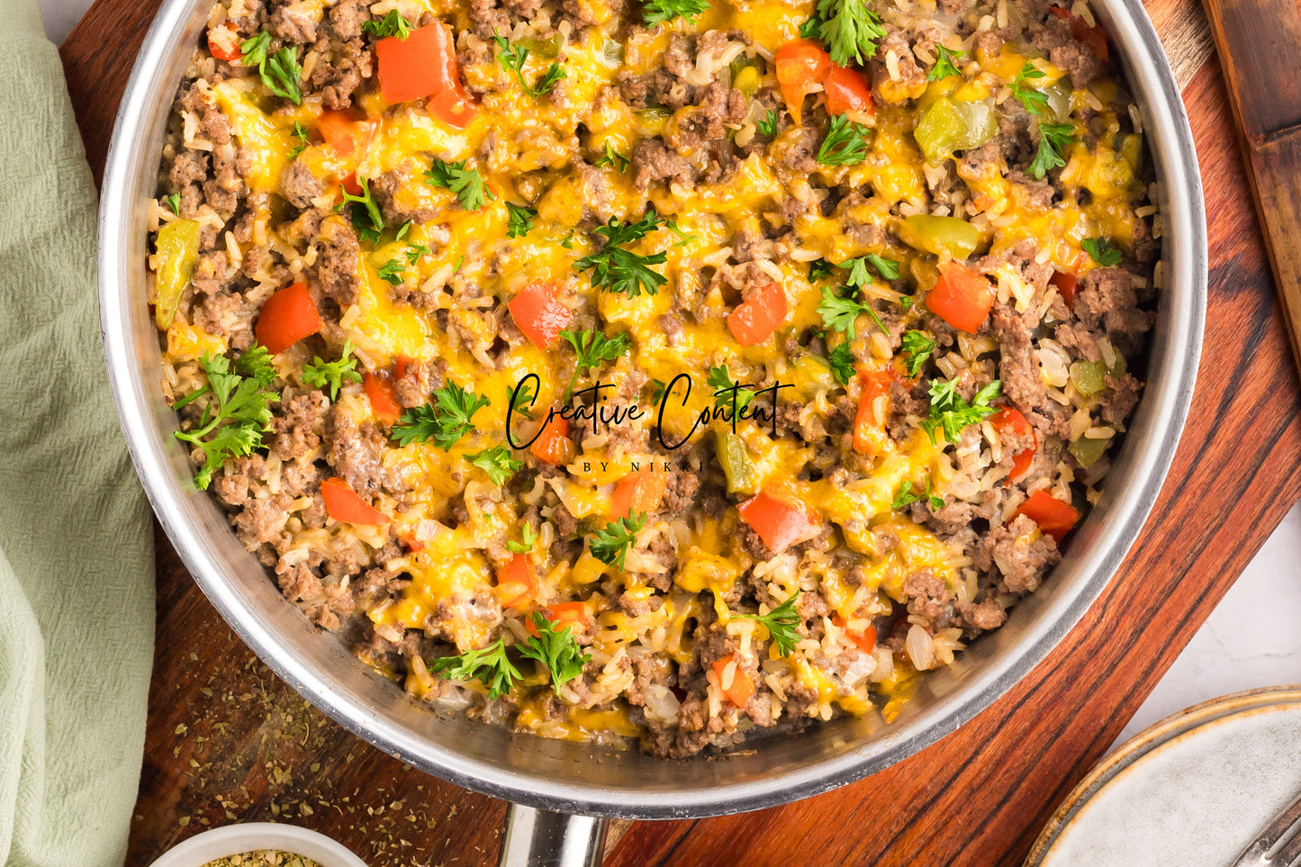 Hamburger Rice Casserole - Exclusive