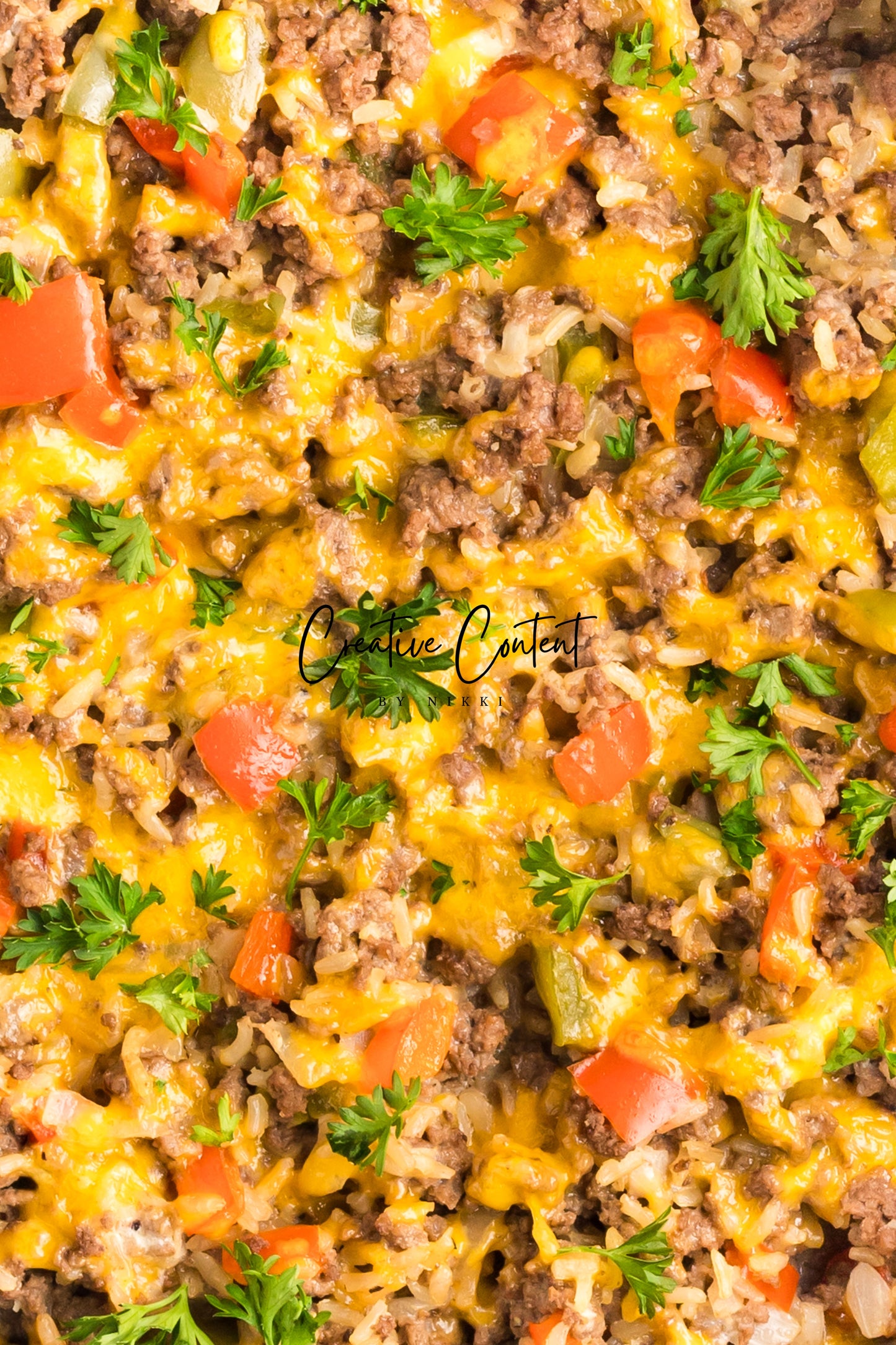 Hamburger Rice Casserole - Exclusive