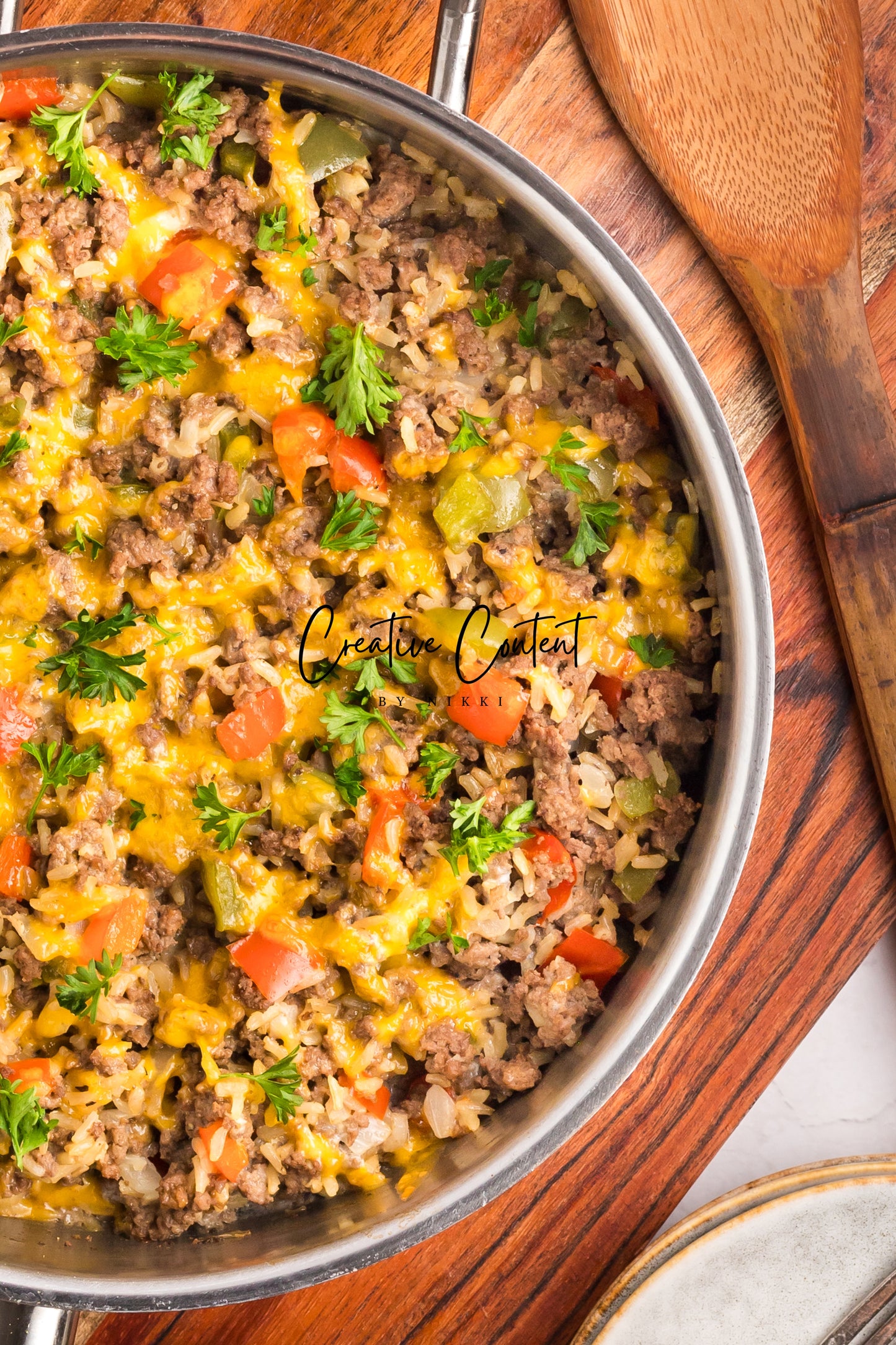 Hamburger Rice Casserole - Exclusive