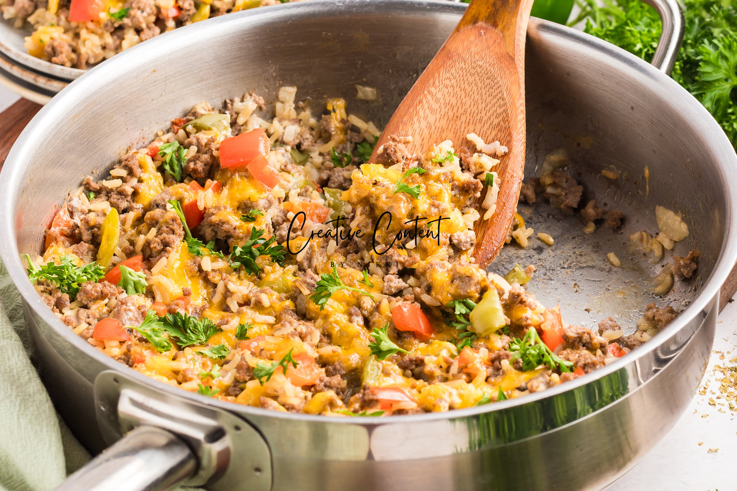 Hamburger Rice Casserole - Exclusive