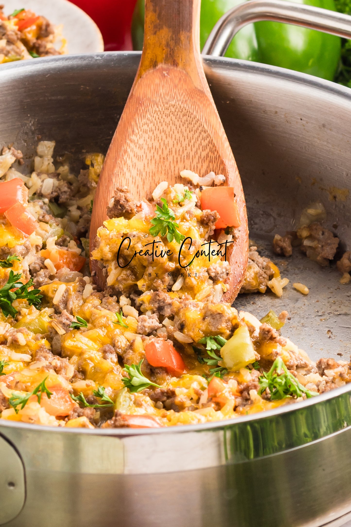 Hamburger Rice Casserole - Exclusive
