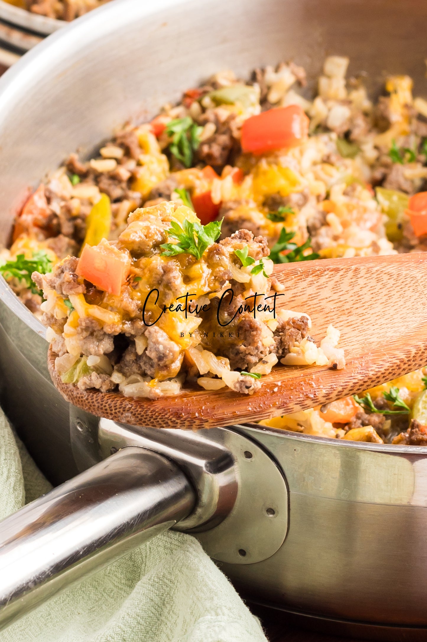 Hamburger Rice Casserole - Exclusive
