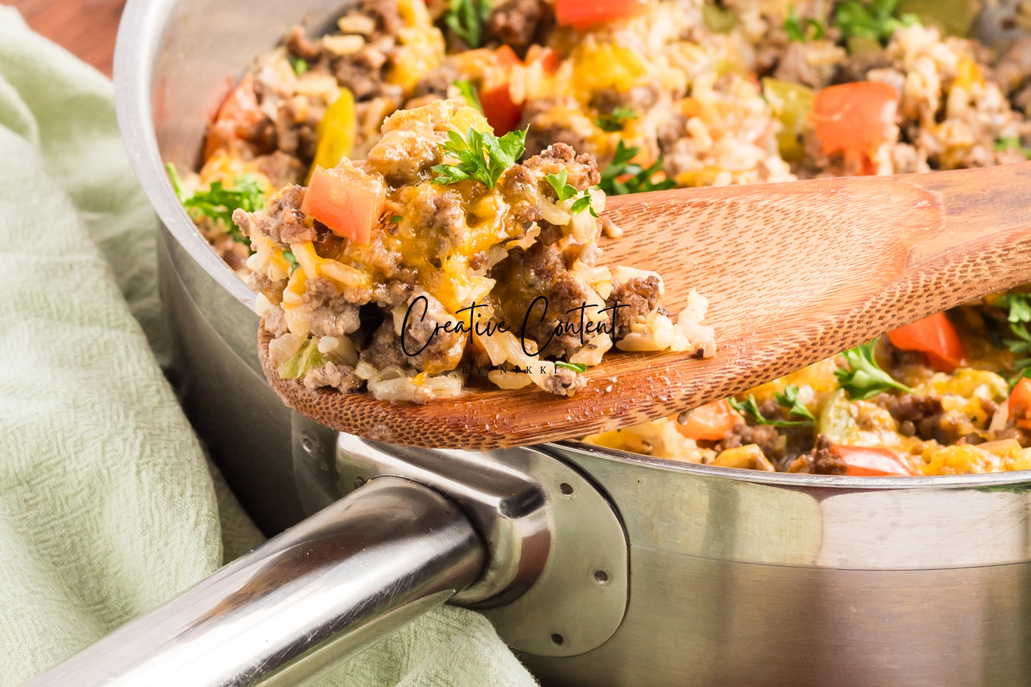 Hamburger Rice Casserole - Exclusive
