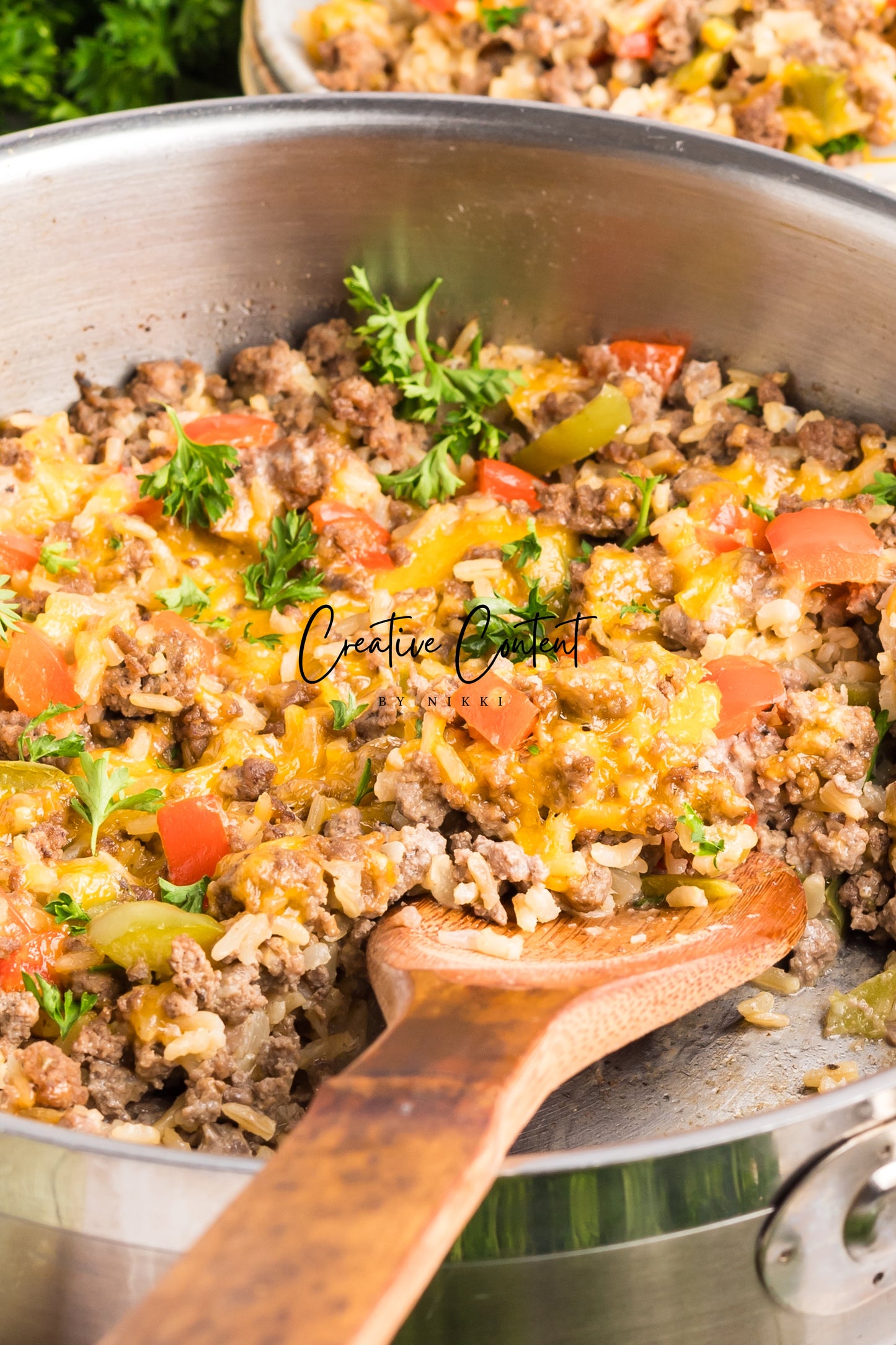 Hamburger Rice Casserole - Exclusive