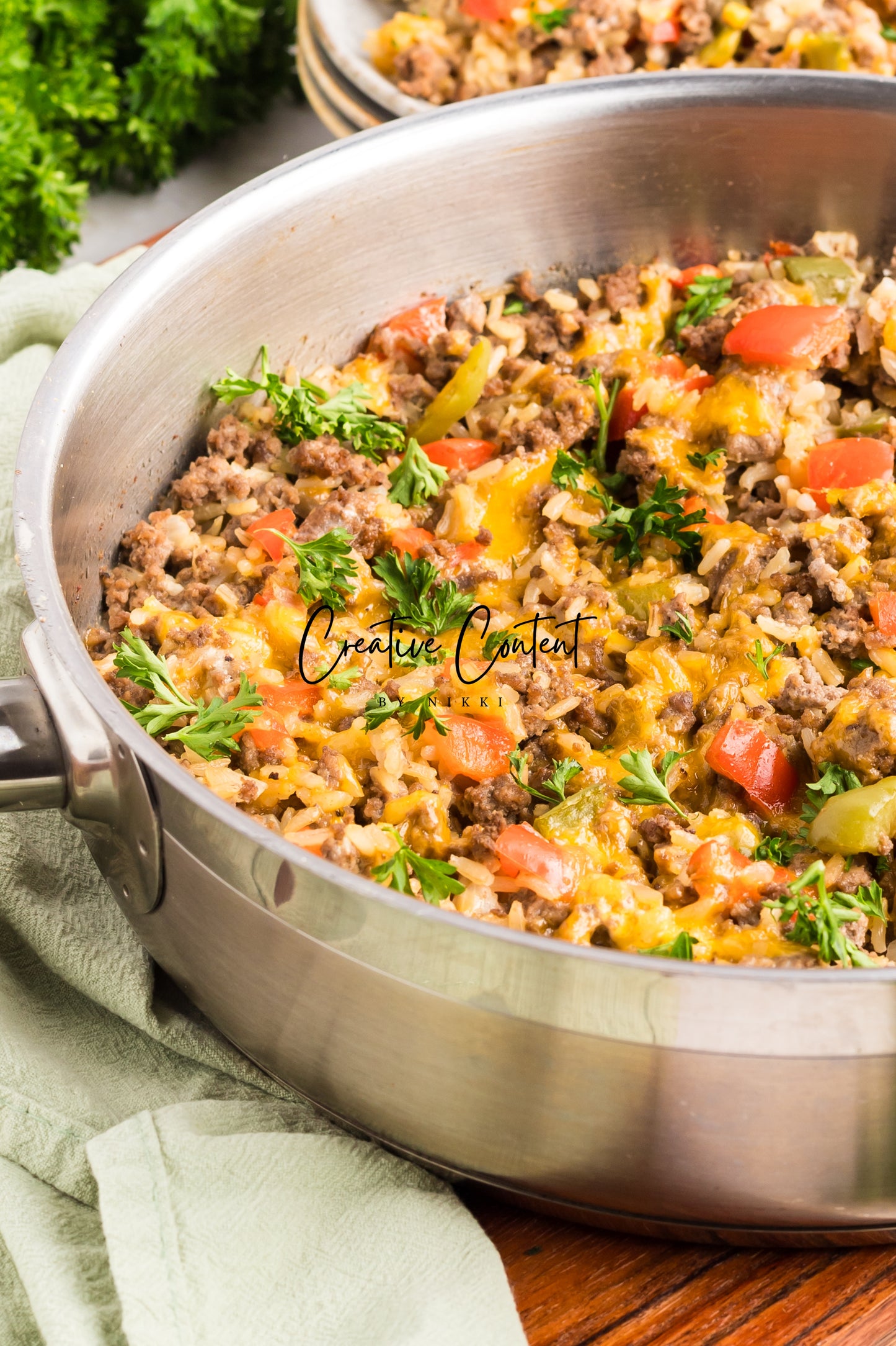 Hamburger Rice Casserole - Exclusive