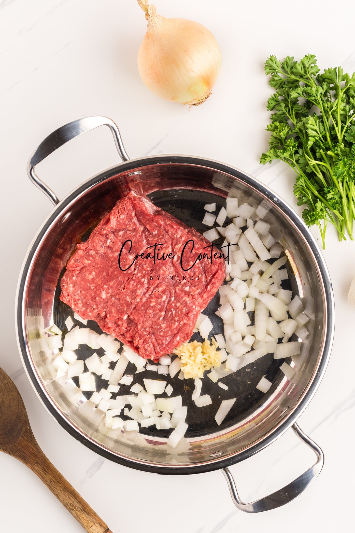 Hamburger Vegetable Soup - Set 2 of 2