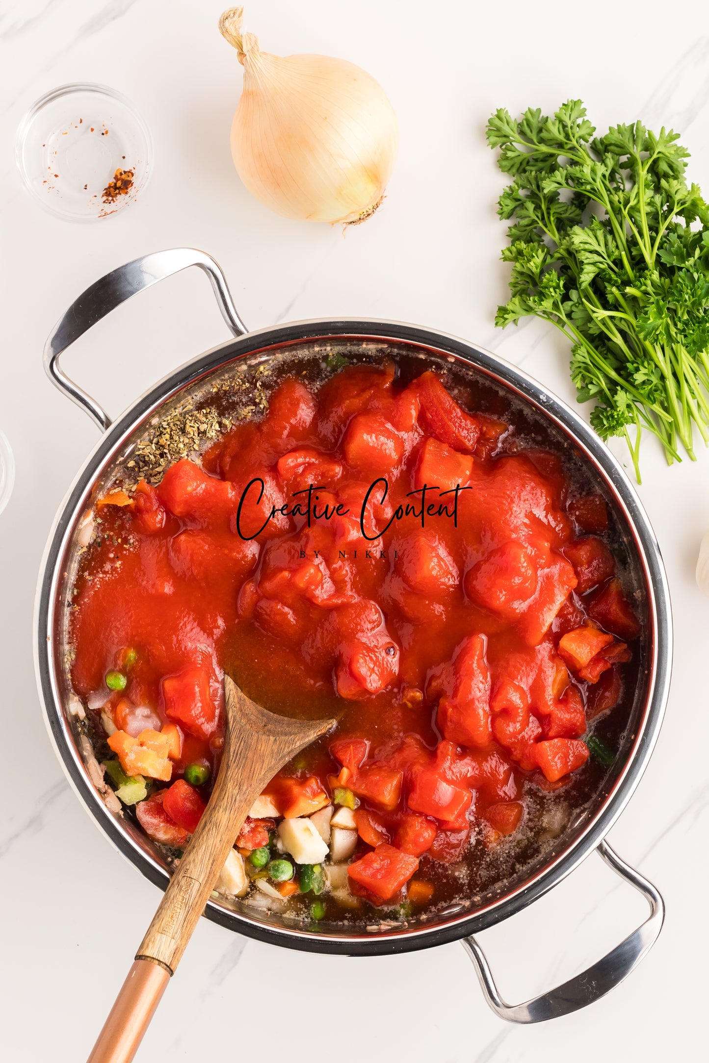 Hamburger Vegetable Soup - Set 2 of 2