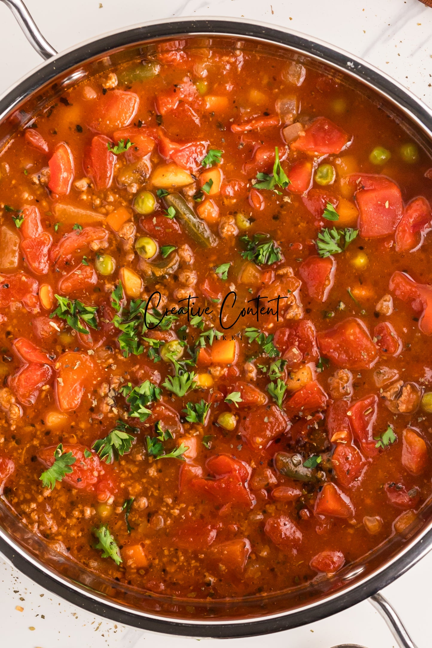 Hamburger Vegetable Soup - Set 1 of 2