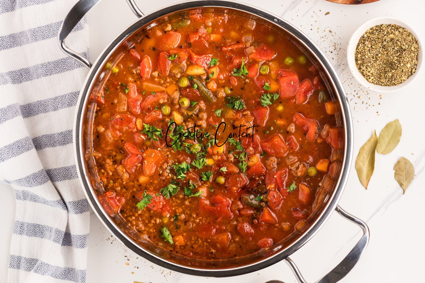 Hamburger Vegetable Soup - Set 1 of 2