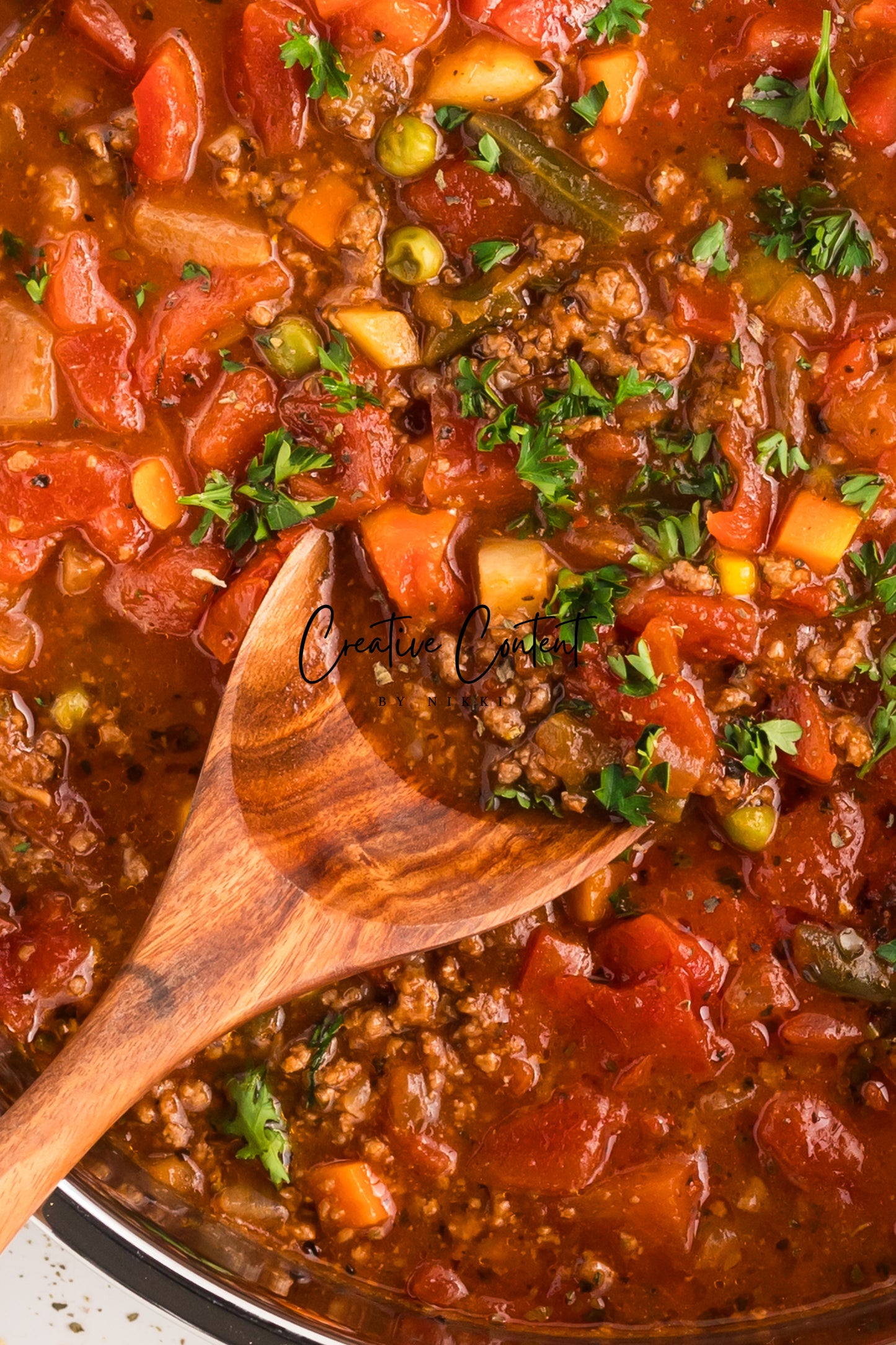 Hamburger Vegetable Soup - Set 1 of 2