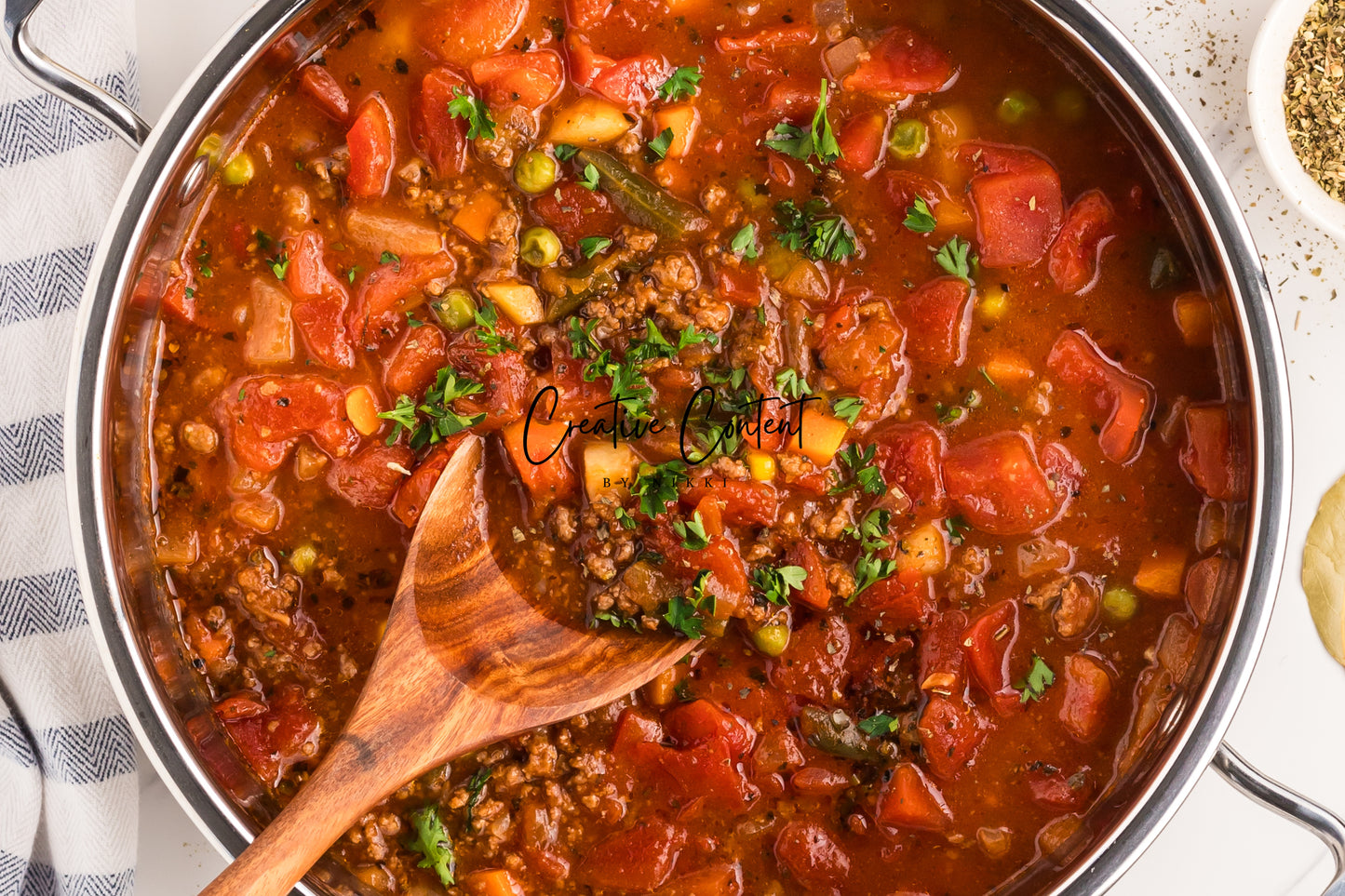 Hamburger Vegetable Soup - Set 1 of 2