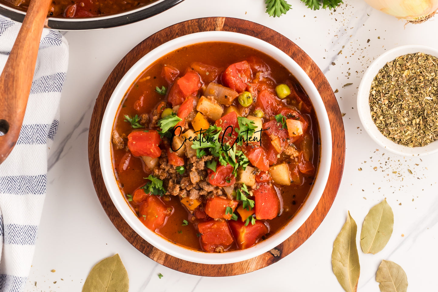 Hamburger Vegetable Soup - Set 1 of 2