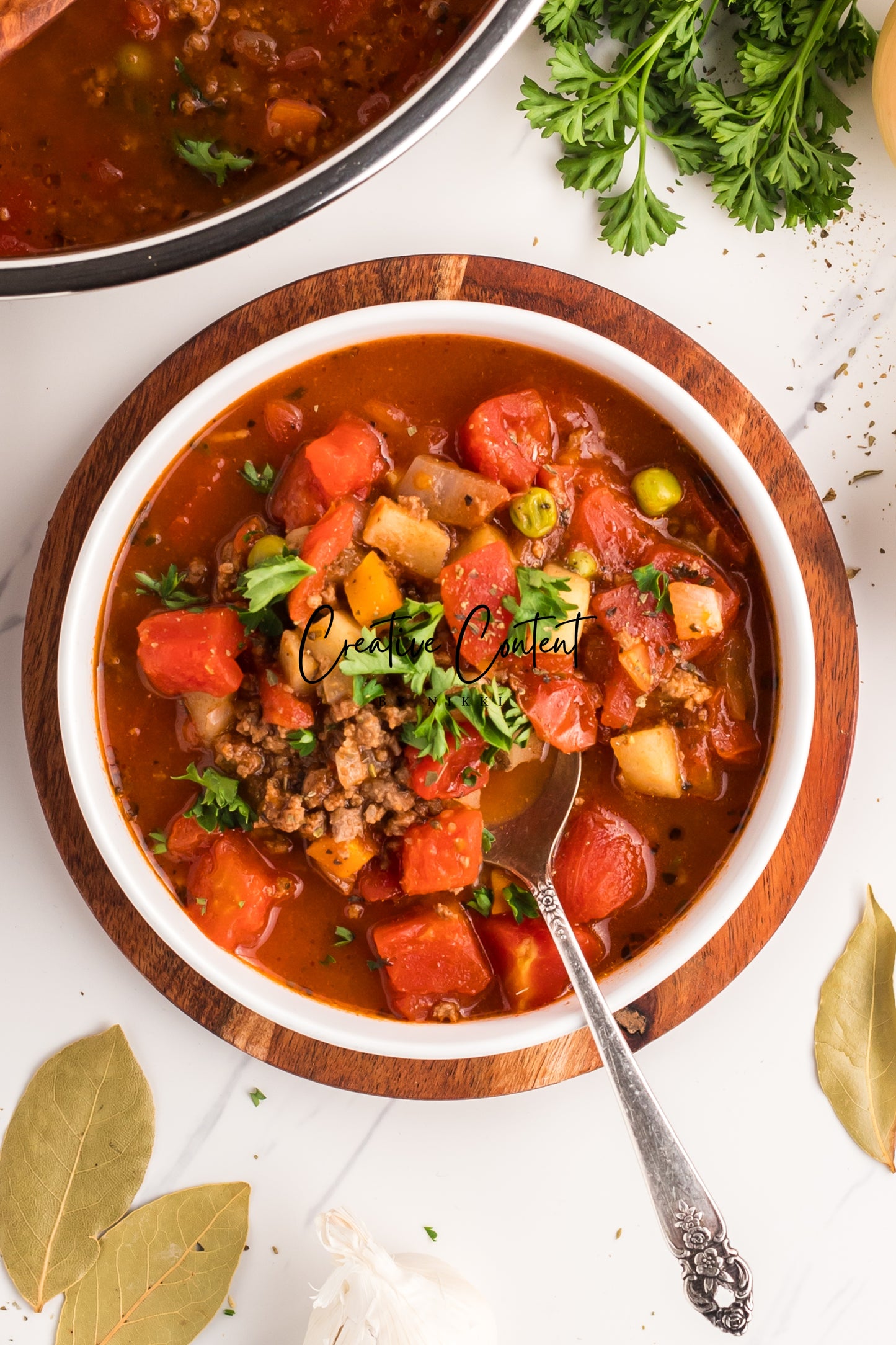 Hamburger Vegetable Soup - Set 1 of 2