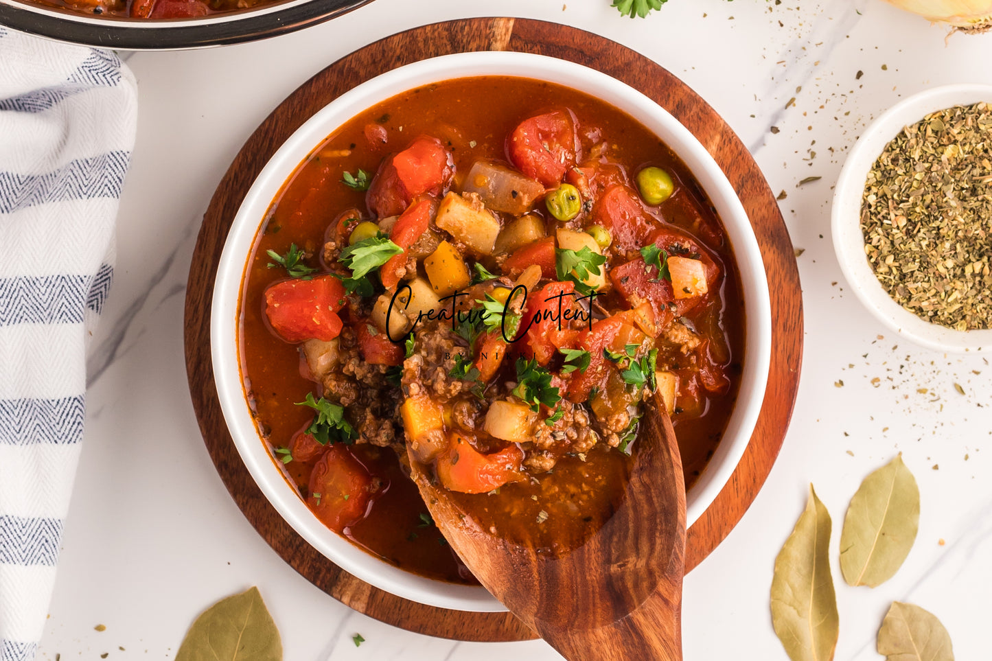 Hamburger Vegetable Soup - Set 1 of 2
