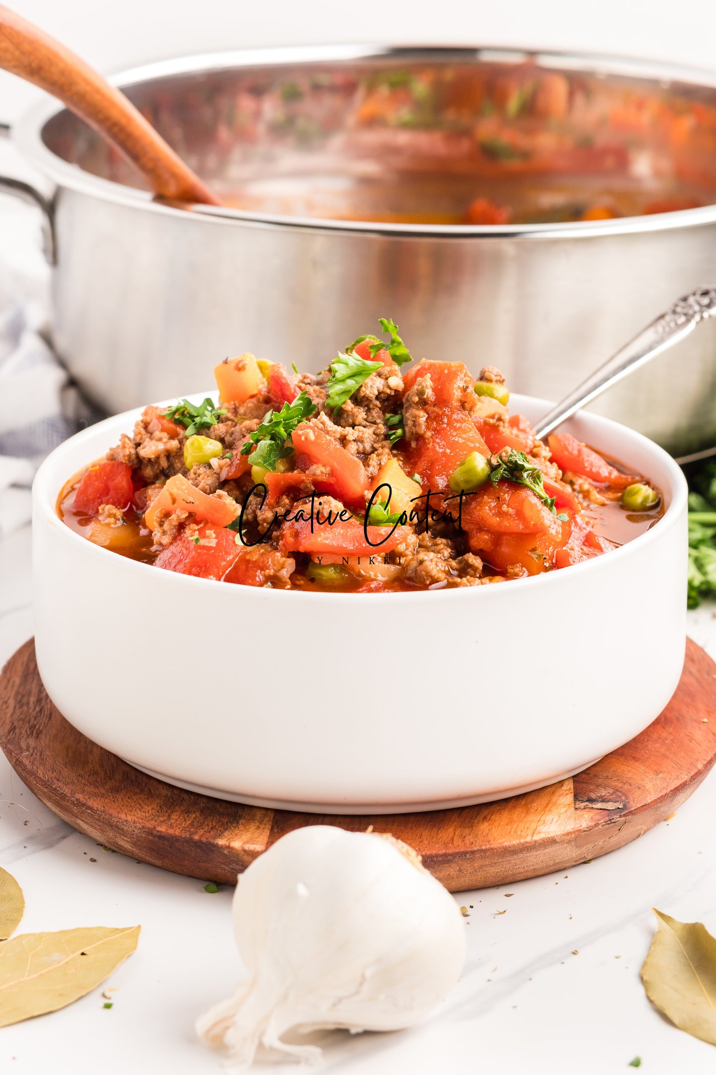 Hamburger Vegetable Soup - Set 1 of 2