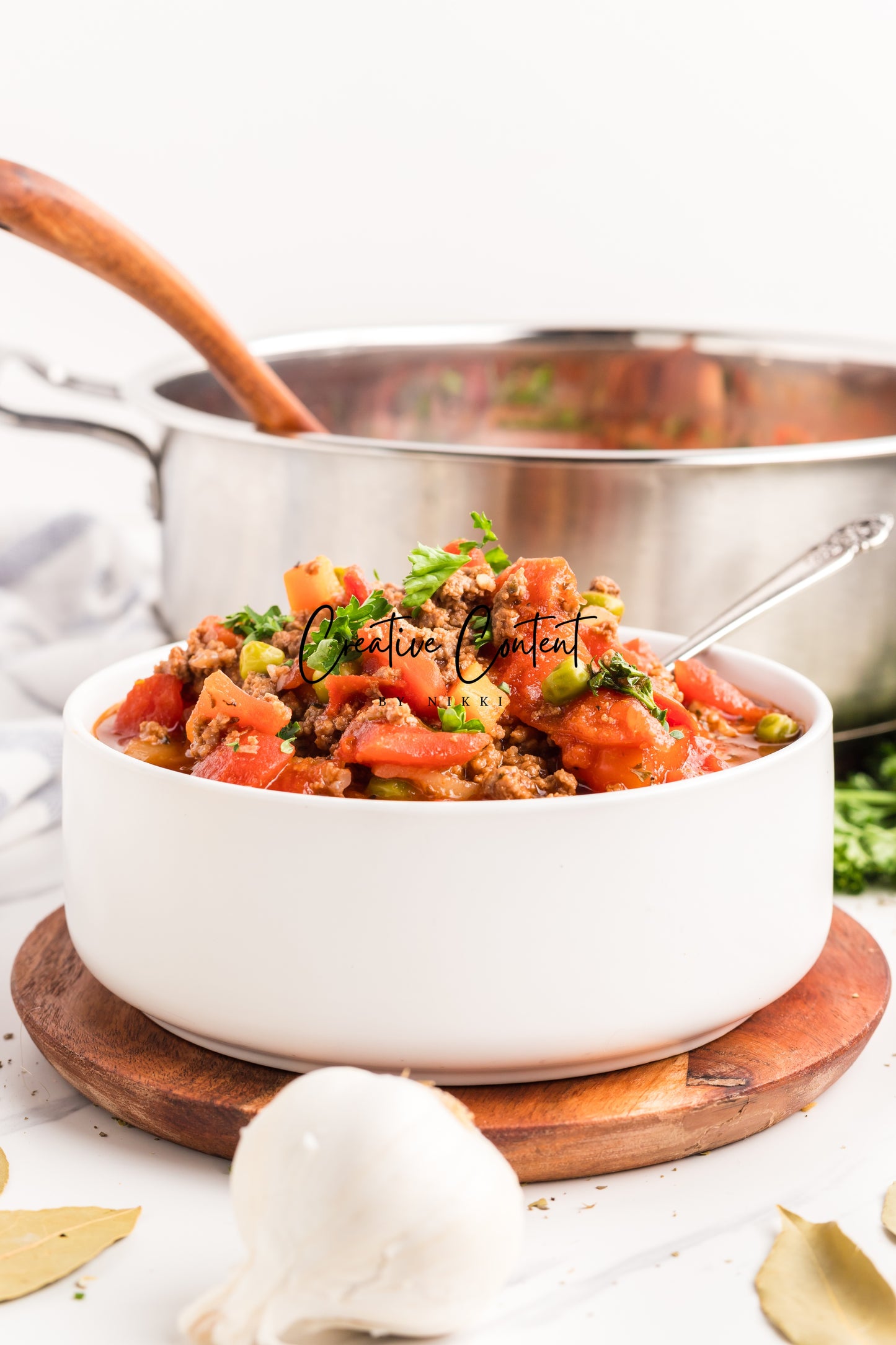 Hamburger Vegetable Soup - Set 1 of 2