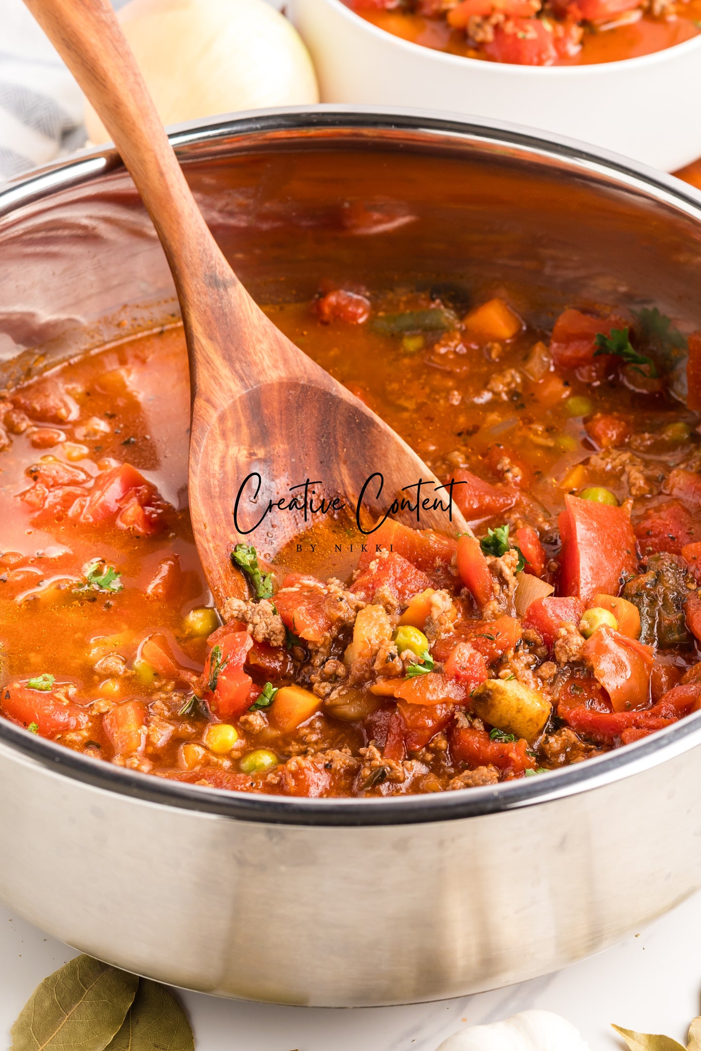 Hamburger Vegetable Soup - Set 1 of 2