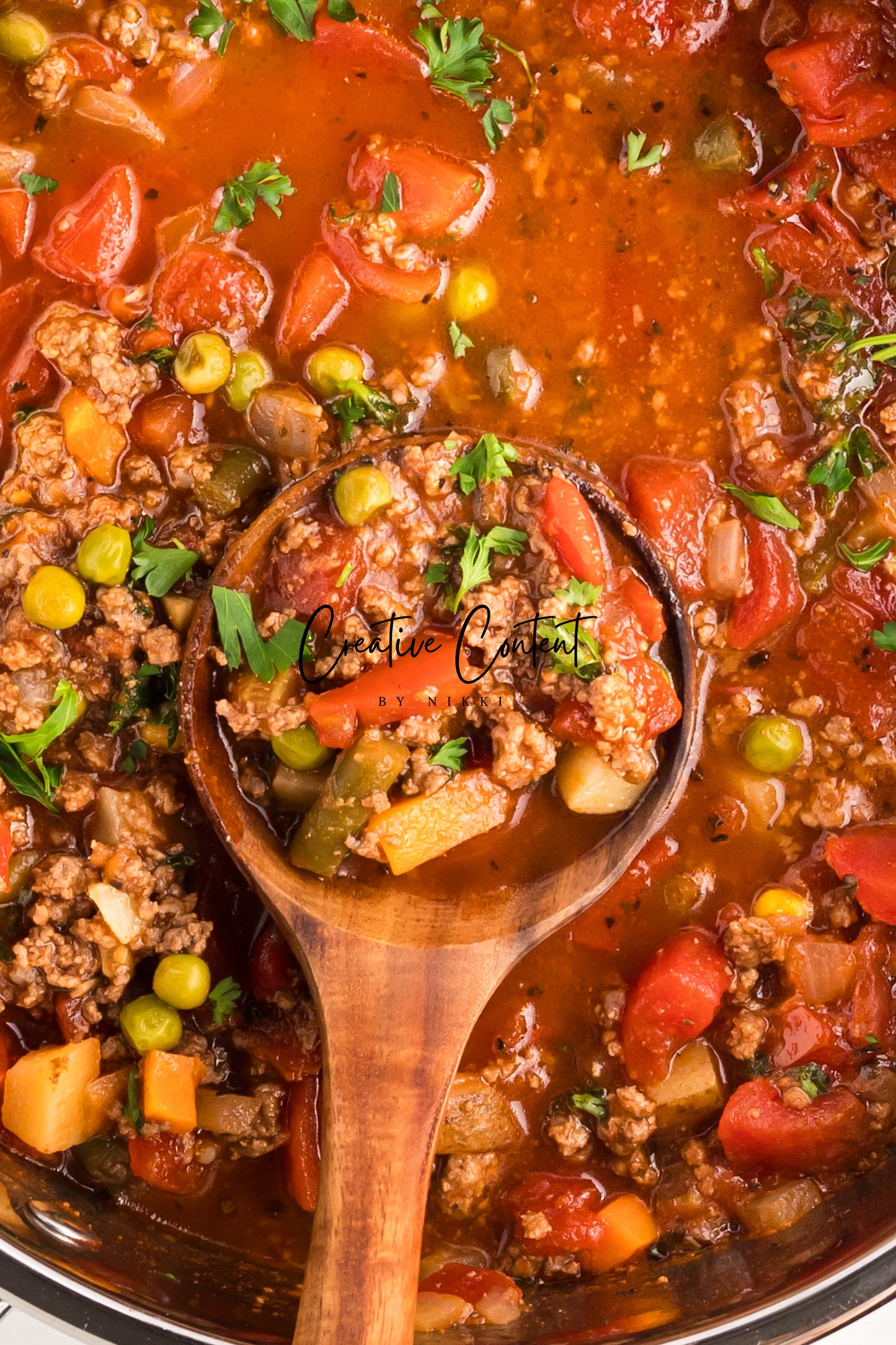 Hamburger Vegetable Soup - Set 2 of 2
