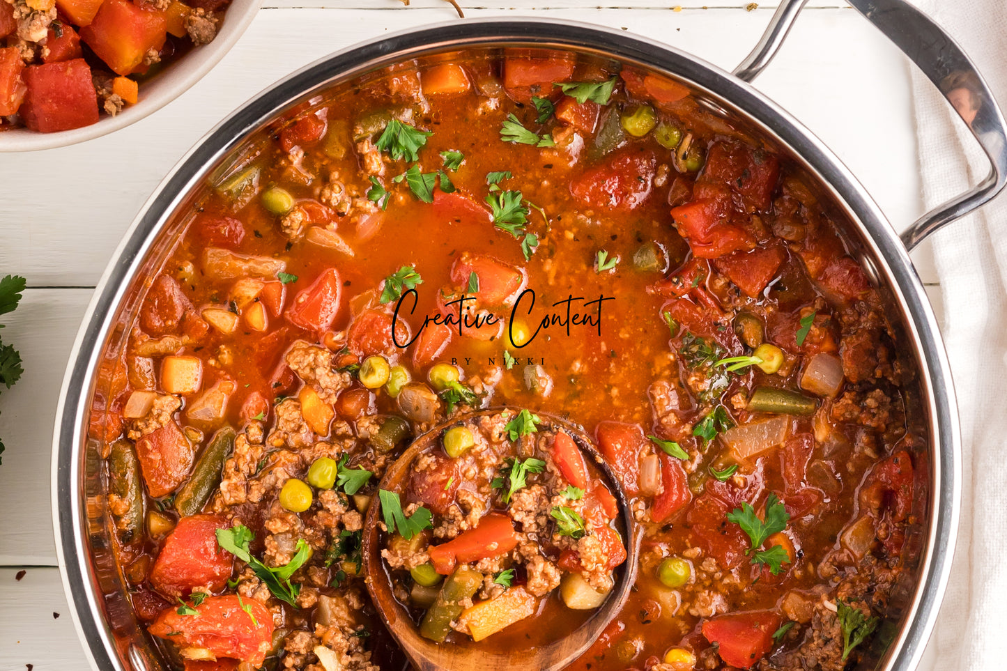 Hamburger Vegetable Soup - Set 2 of 2