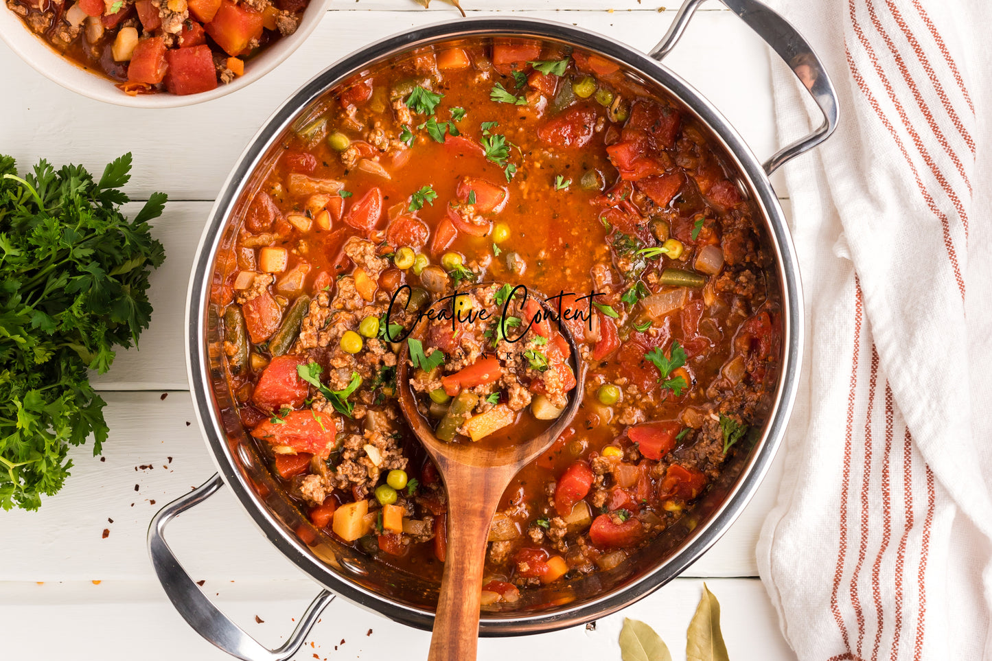 Hamburger Vegetable Soup - Set 2 of 2