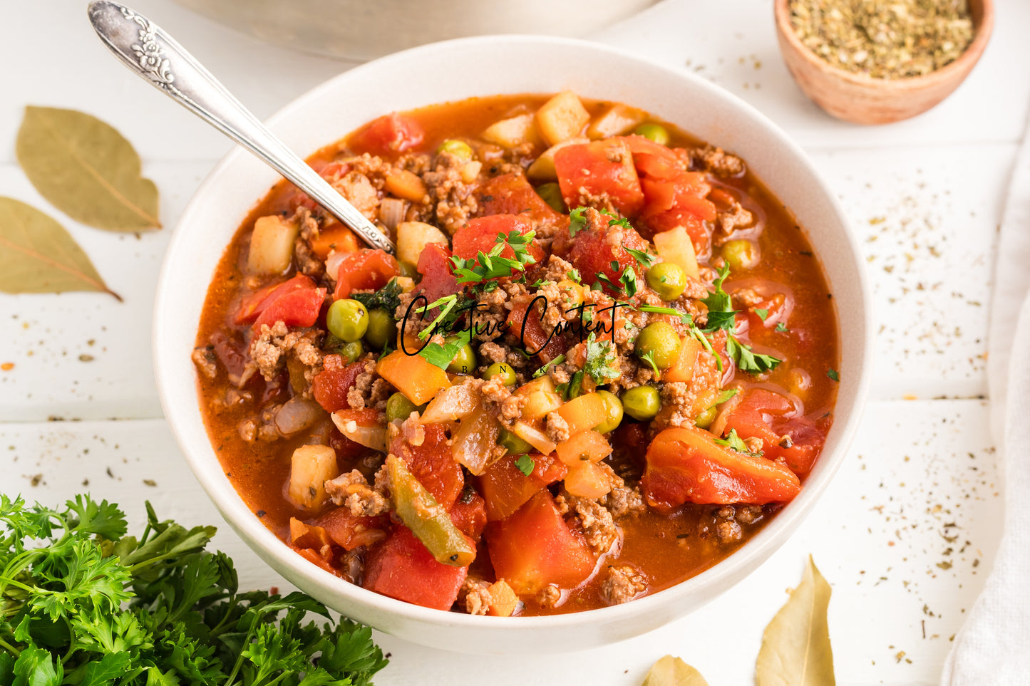 Hamburger Vegetable Soup - Set 2 of 2