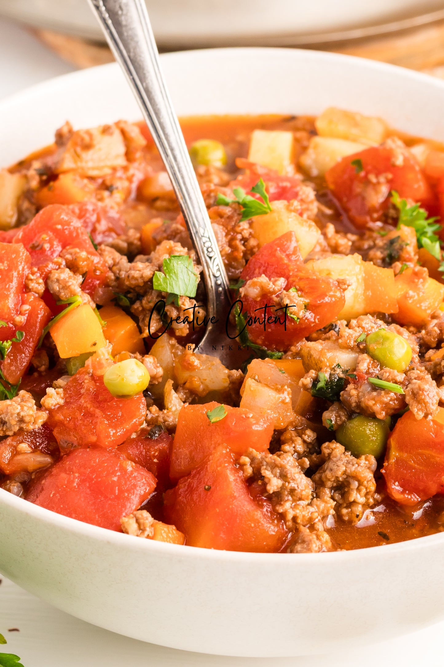 Hamburger Vegetable Soup - Set 2 of 2