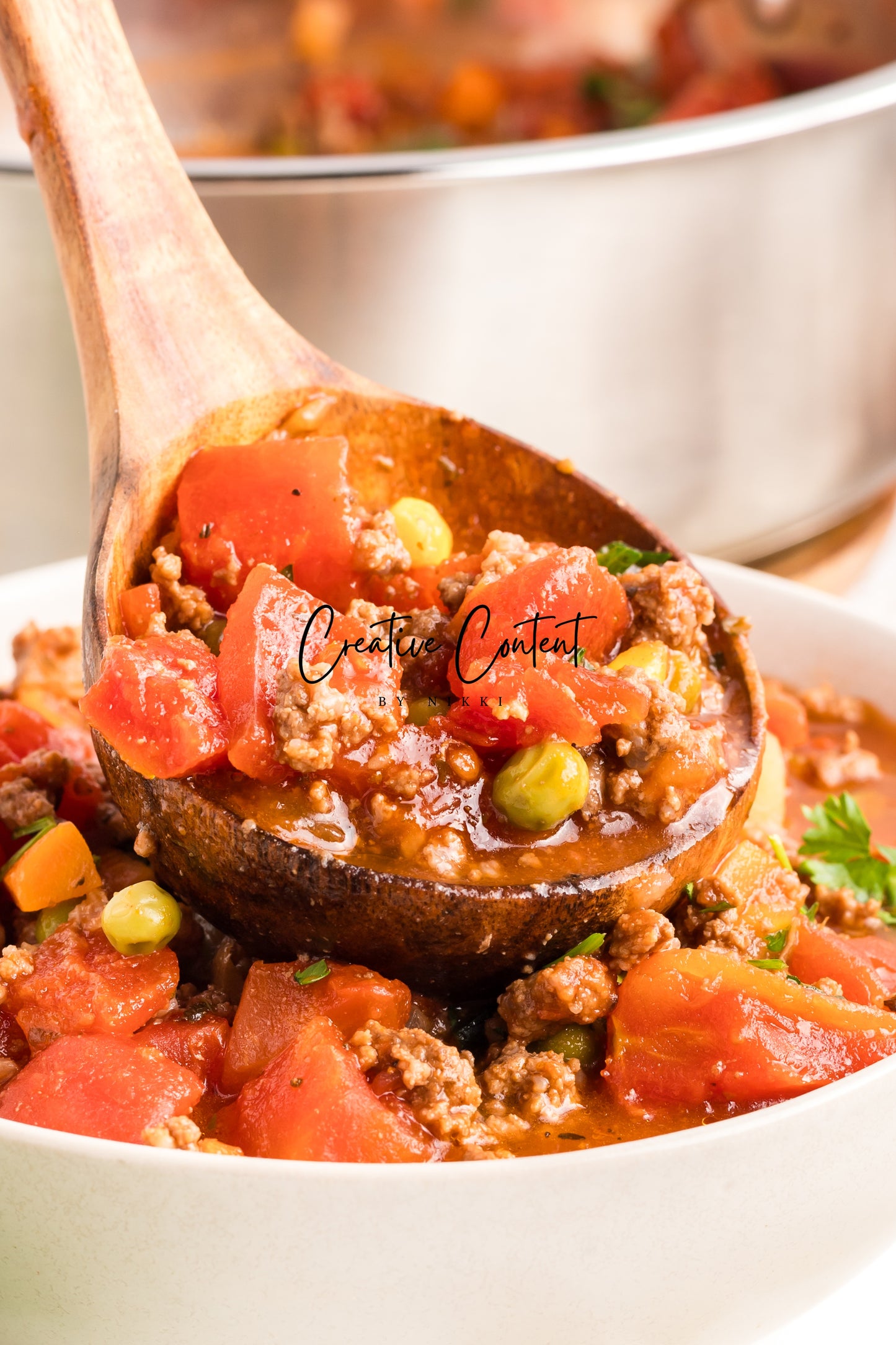 Hamburger Vegetable Soup - Set 2 of 2