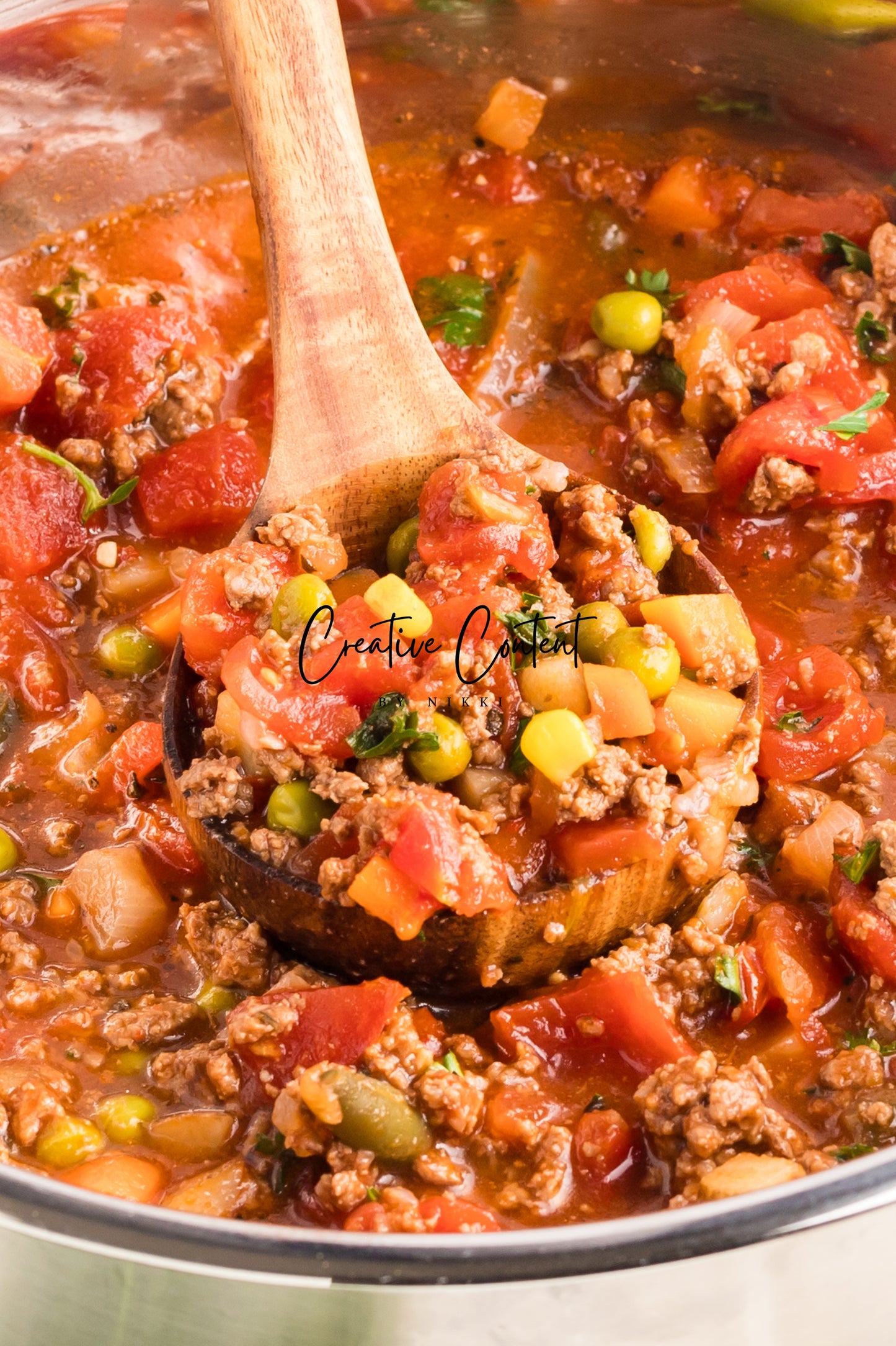 Hamburger Vegetable Soup - Set 2 of 2