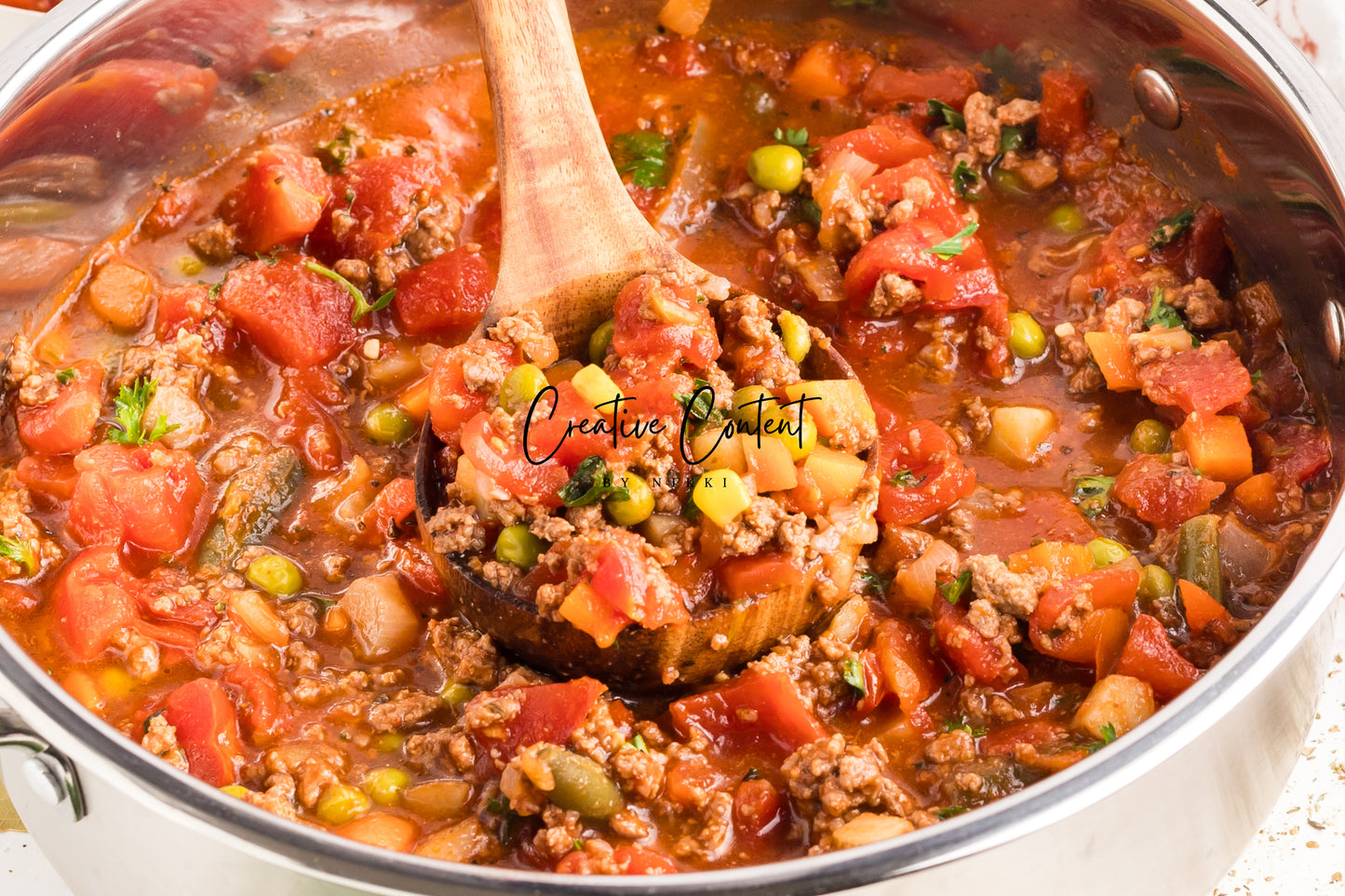 Hamburger Vegetable Soup - Set 2 of 2