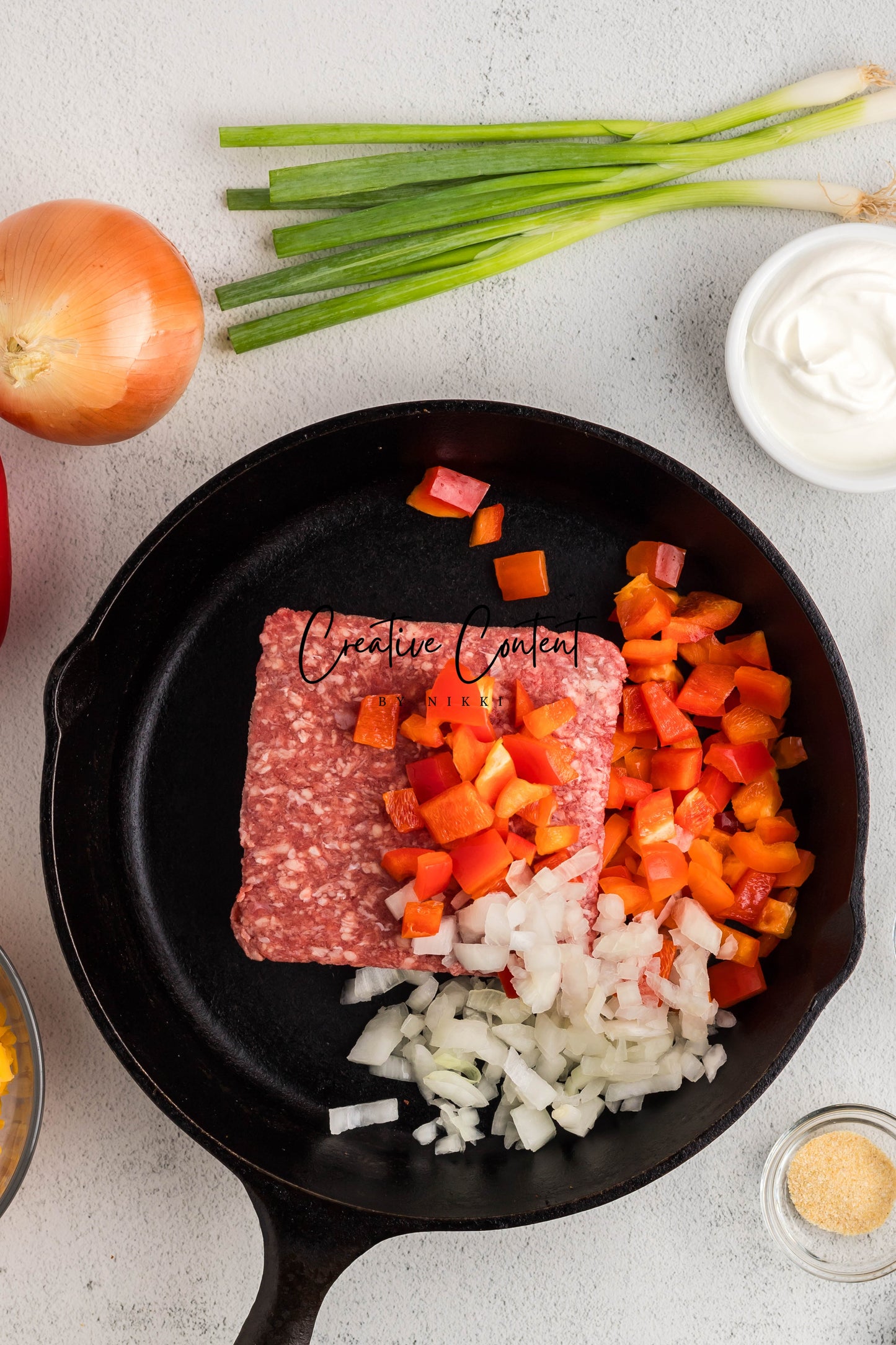 Hamburger and Hashbrown Potato Casserole - Exclusive