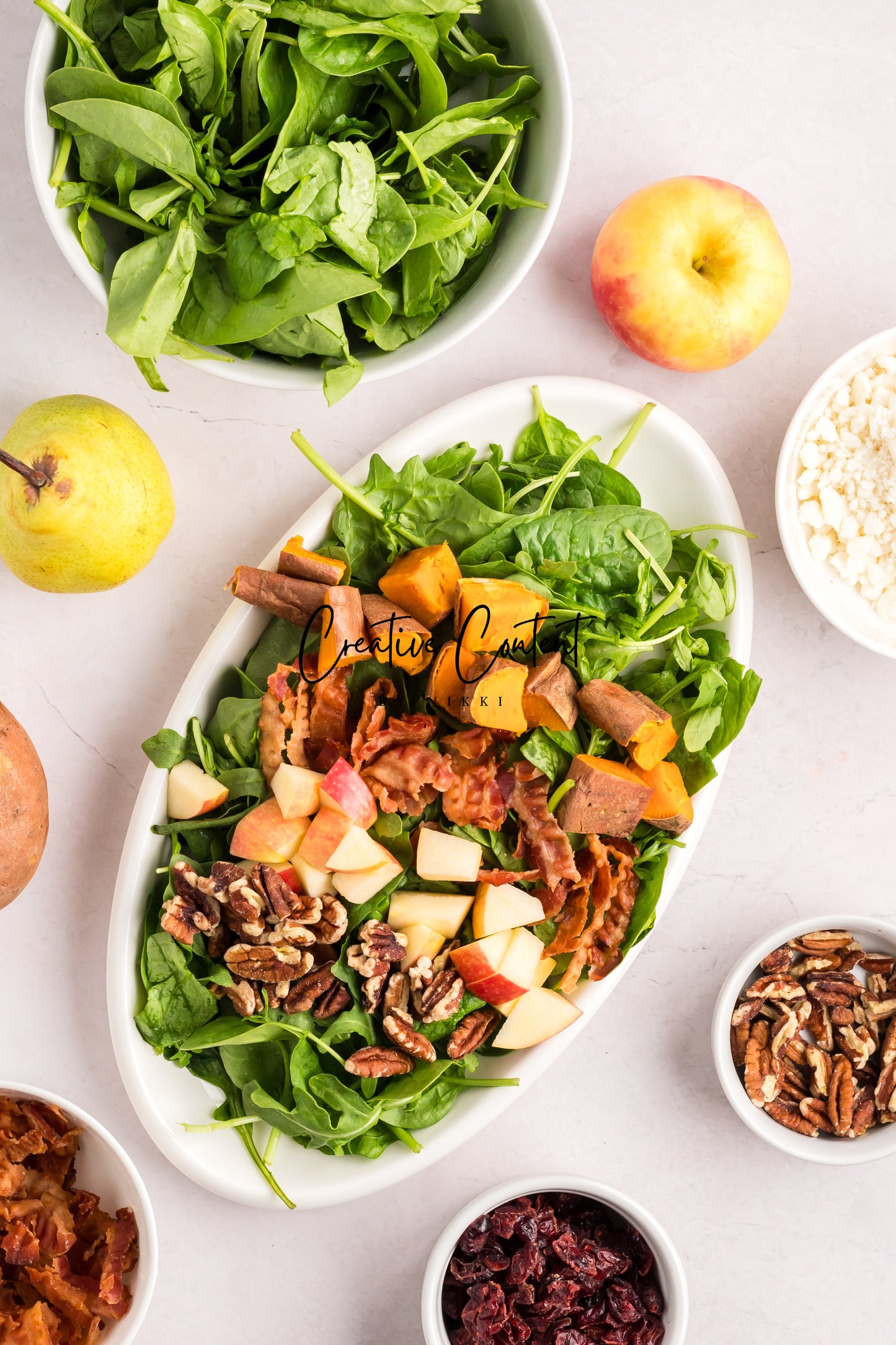 Harvest Cobb Salad + Poppy Seed Dressing - Set 2 of 2