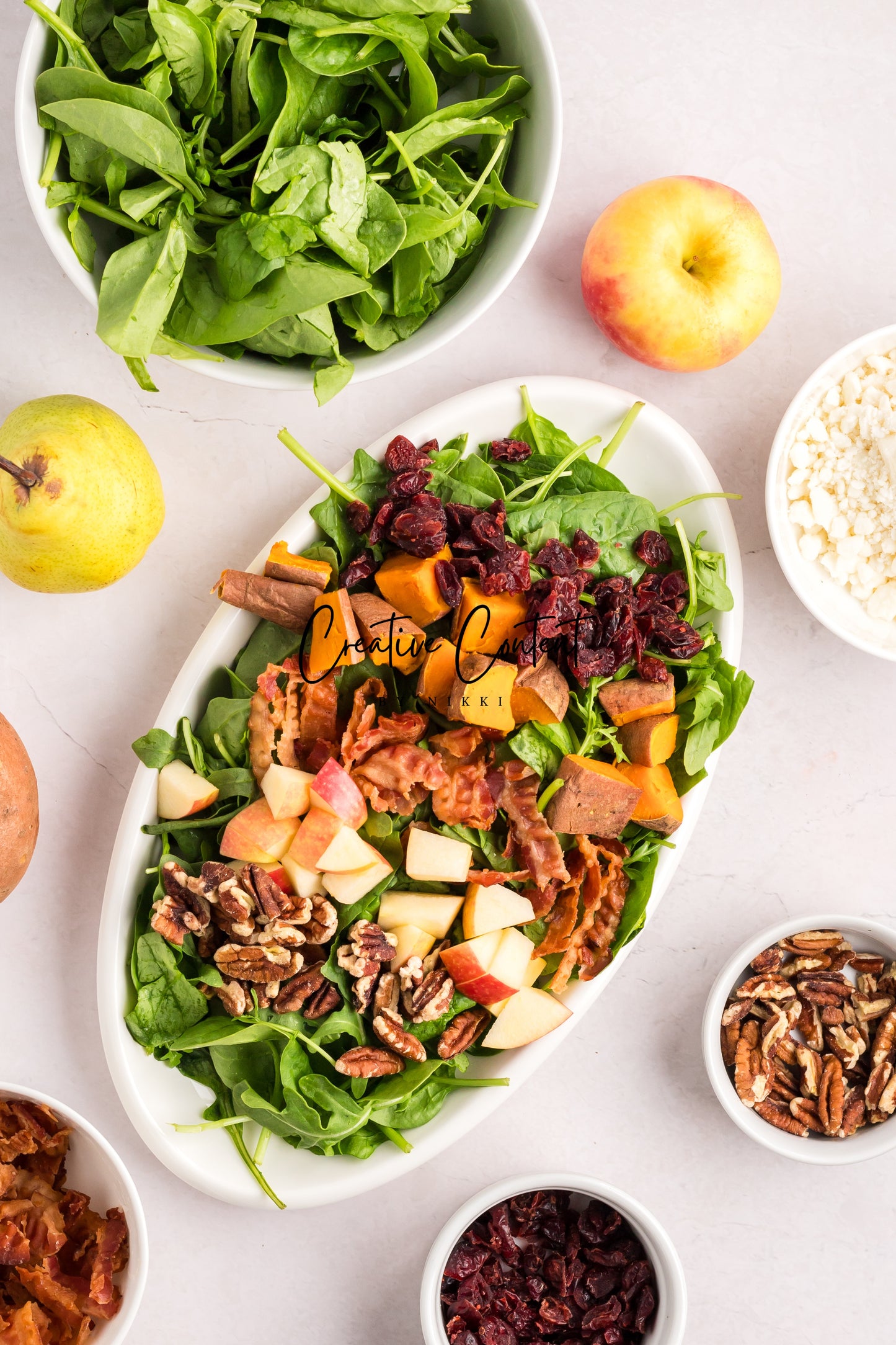 Harvest Cobb Salad + Poppy Seed Dressing - Set 1 of 2
