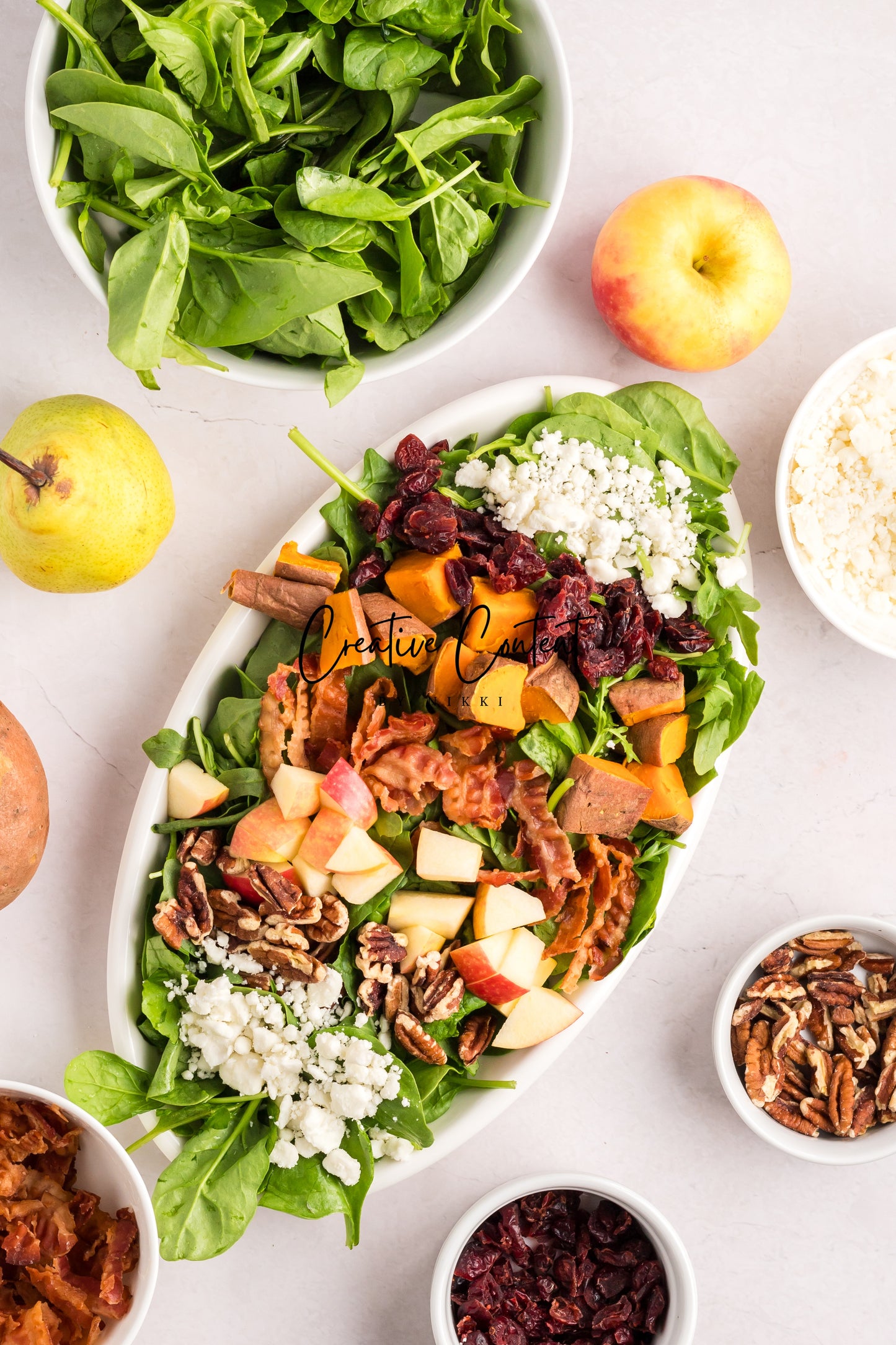 Harvest Cobb Salad + Poppy Seed Dressing - Set 2 of 2