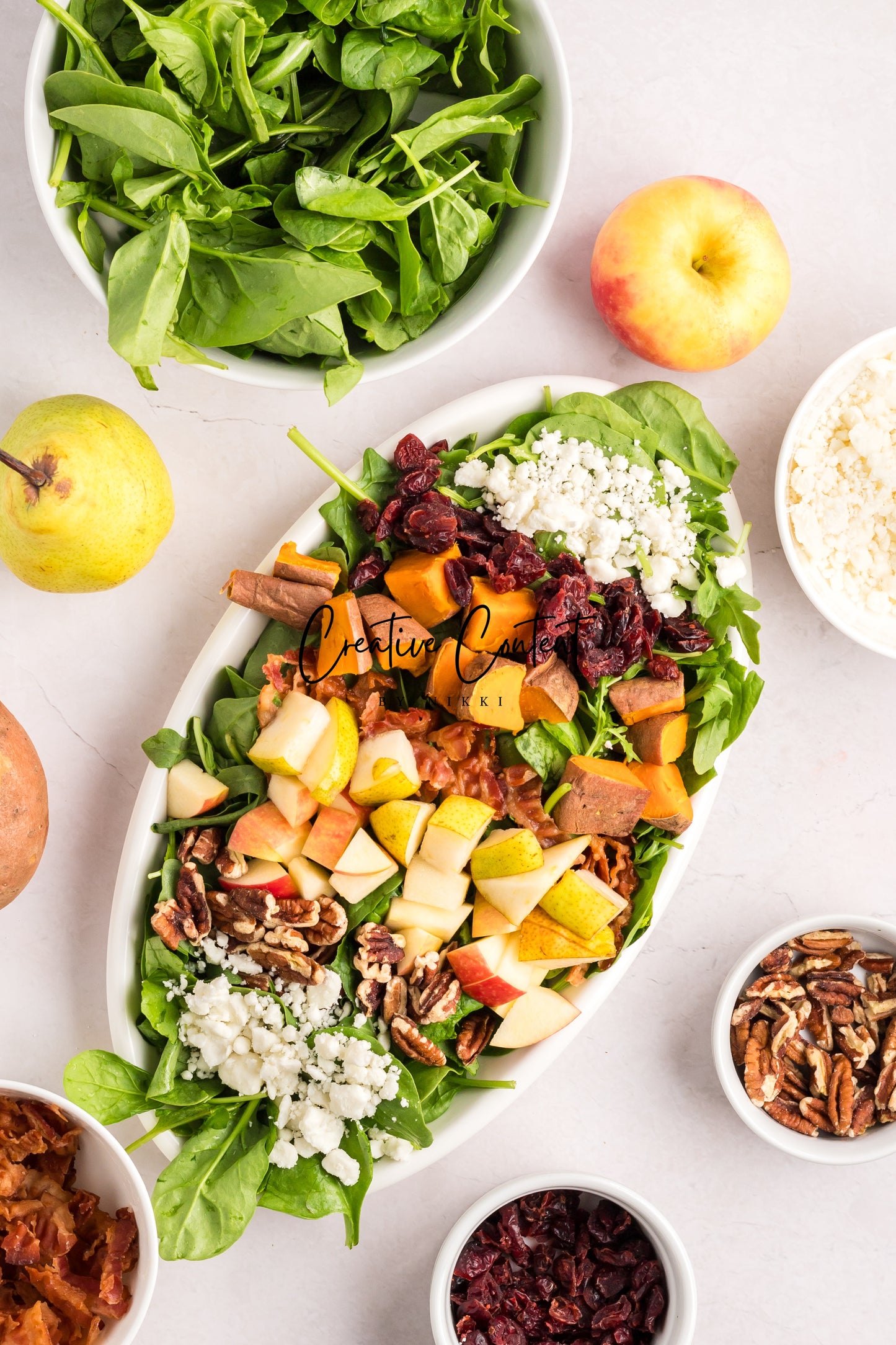 Harvest Cobb Salad + Poppy Seed Dressing - Set 2 of 2
