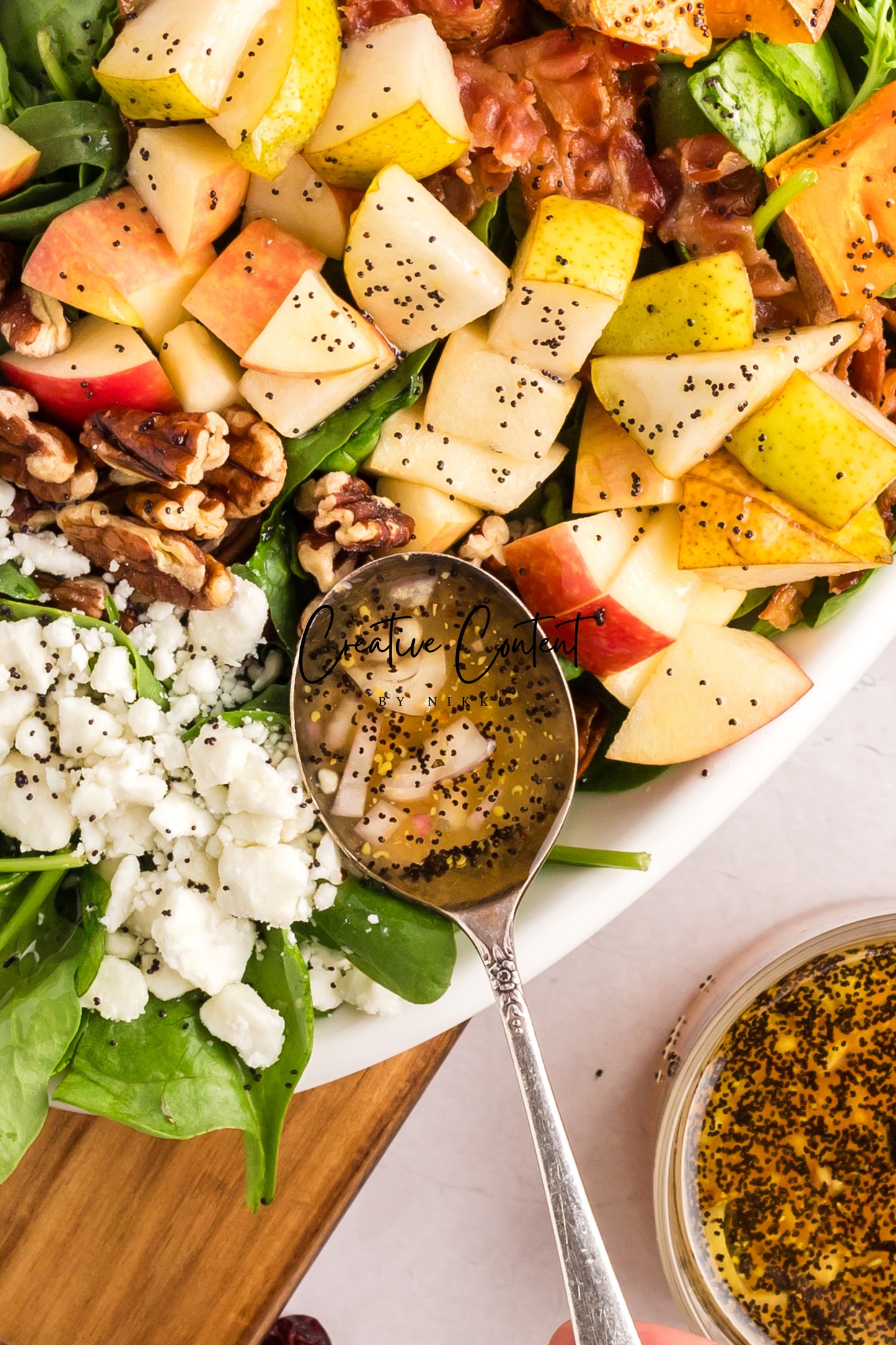 Harvest Cobb Salad + Poppy Seed Dressing - Set 1 of 2