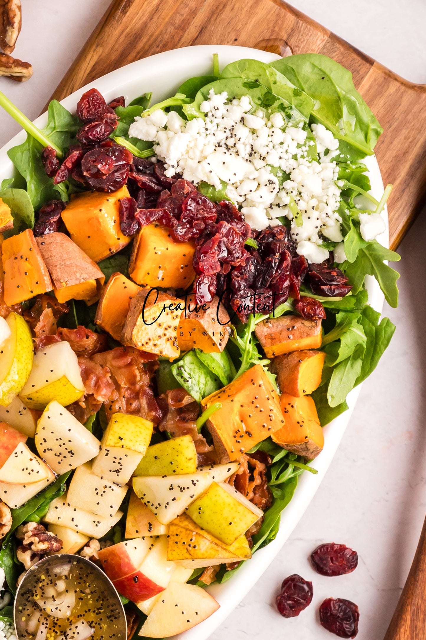 Harvest Cobb Salad + Poppy Seed Dressing - Set 1 of 2