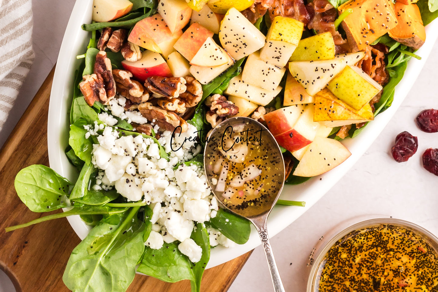 Harvest Cobb Salad + Poppy Seed Dressing - Set 1 of 2