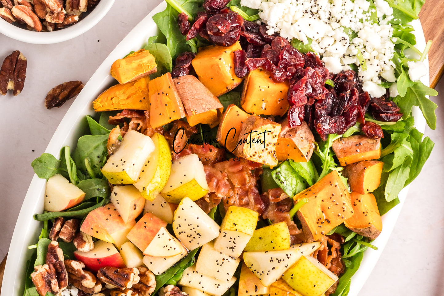 Harvest Cobb Salad + Poppy Seed Dressing - Set 1 of 2