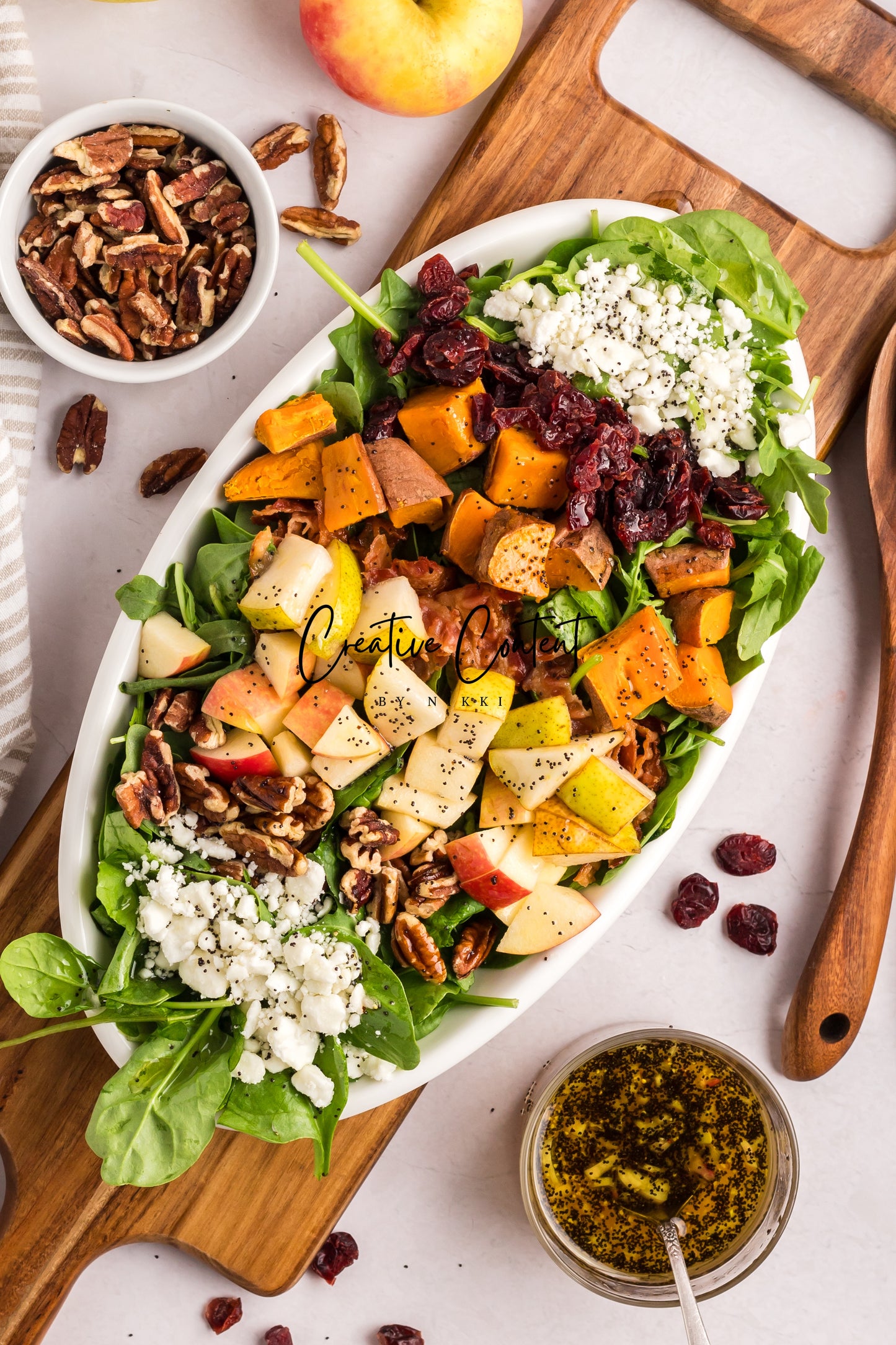Harvest Cobb Salad + Poppy Seed Dressing - Set 1 of 2