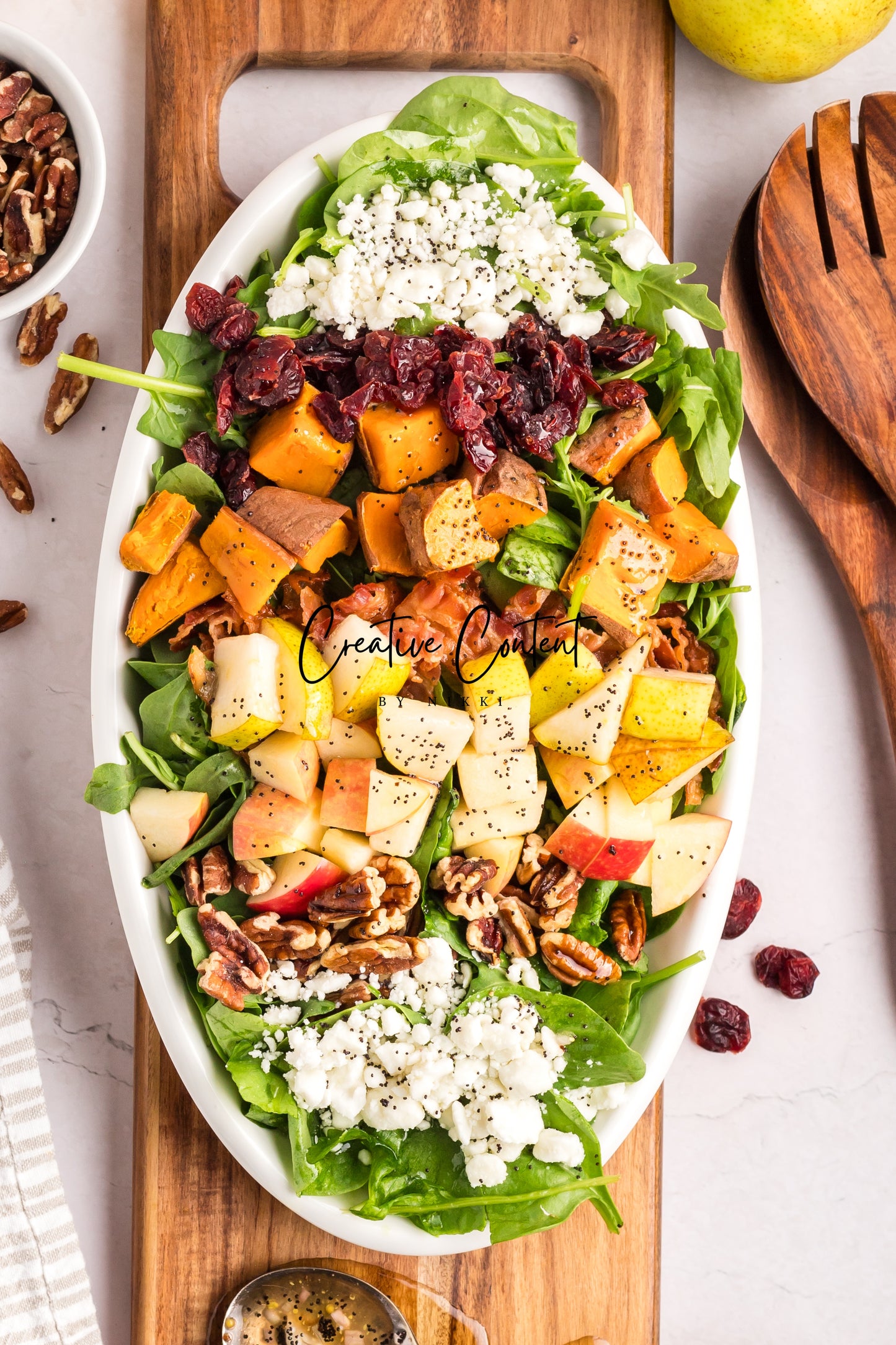 Harvest Cobb Salad + Poppy Seed Dressing - Set 1 of 2