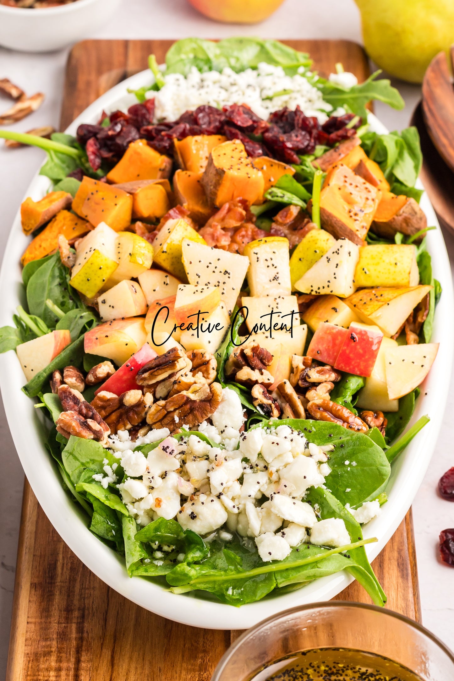 Harvest Cobb Salad + Poppy Seed Dressing - Set 1 of 2