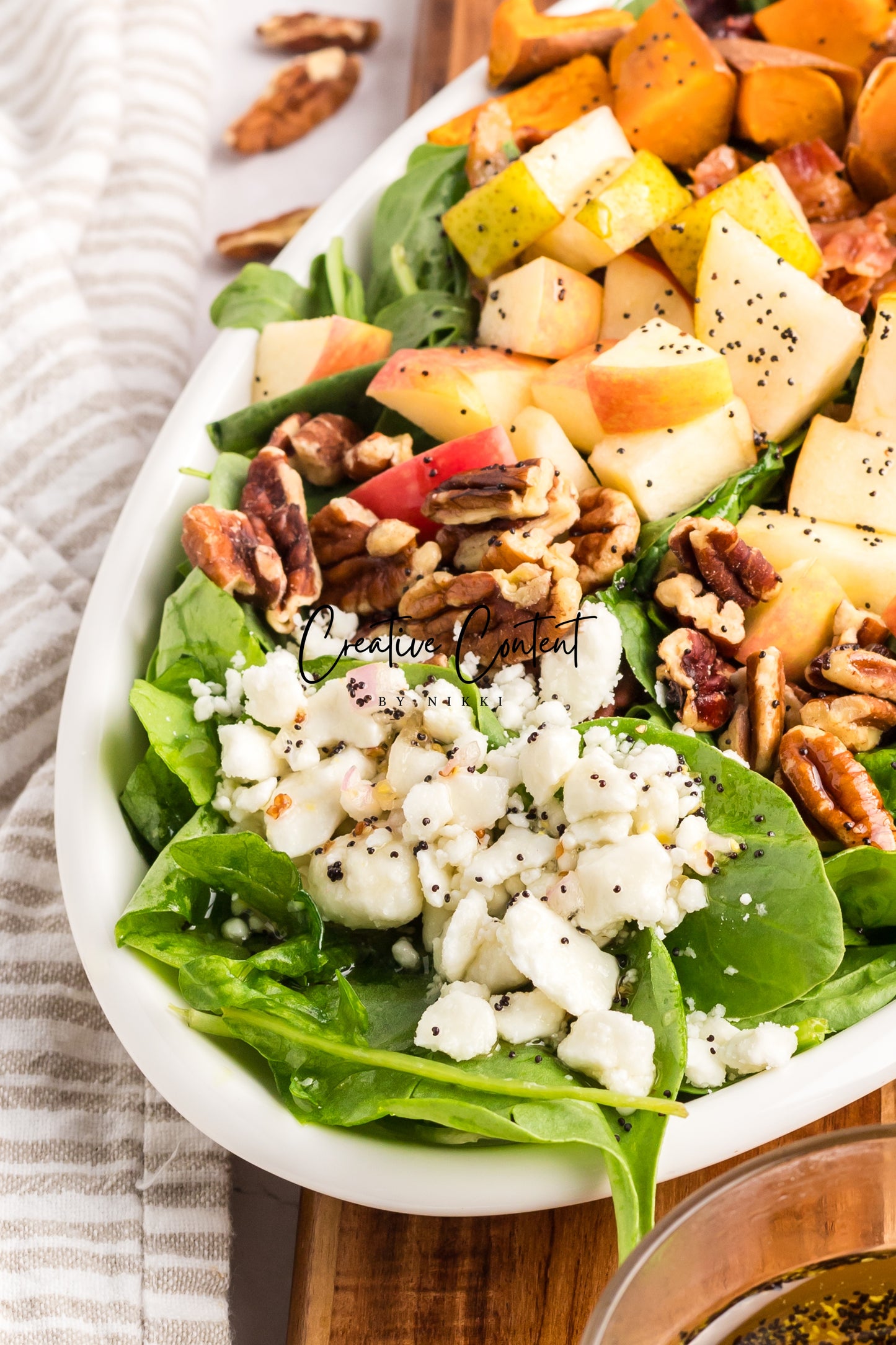 Harvest Cobb Salad + Poppy Seed Dressing - Set 1 of 2
