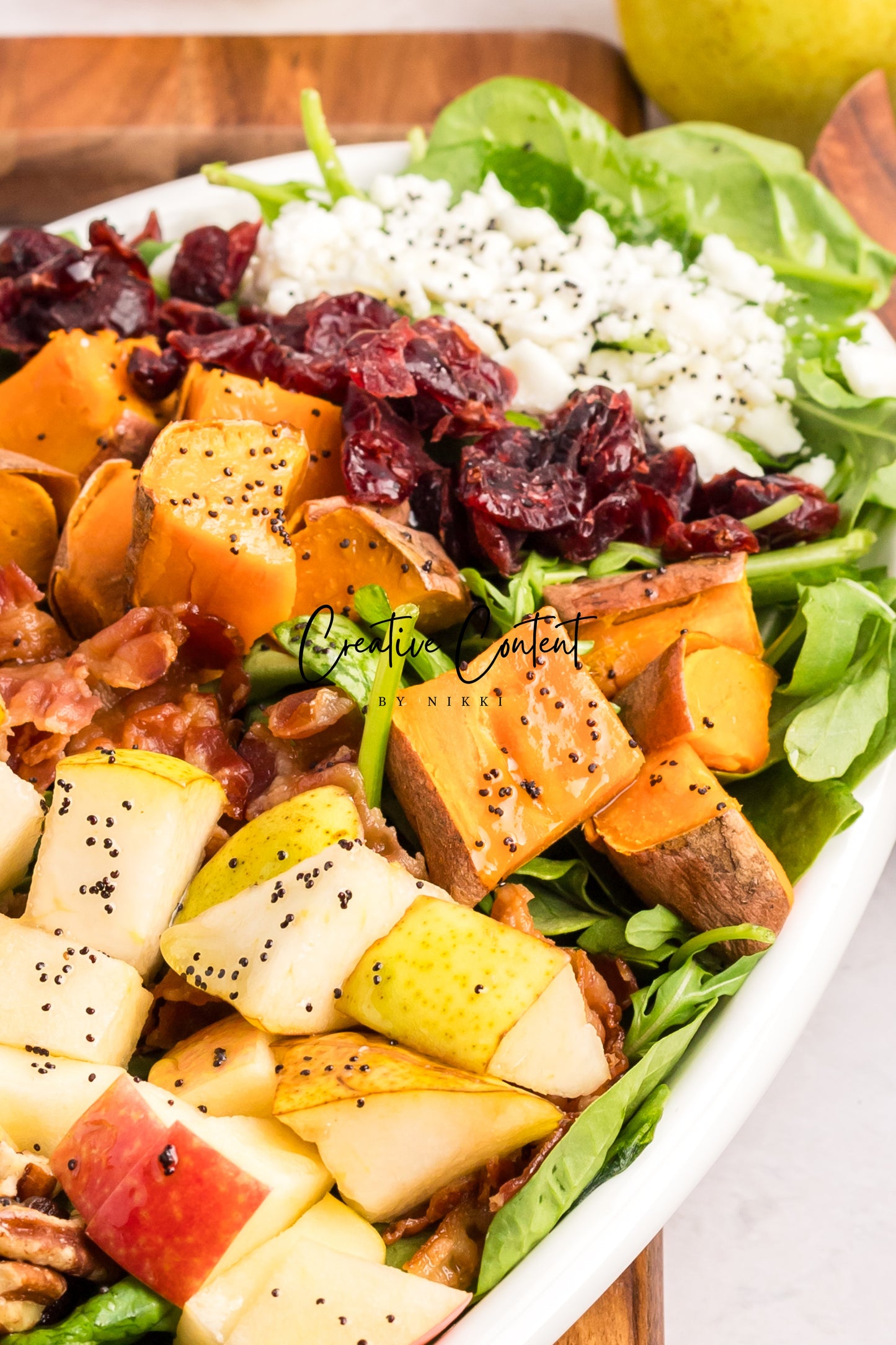 Harvest Cobb Salad + Poppy Seed Dressing - Set 1 of 2